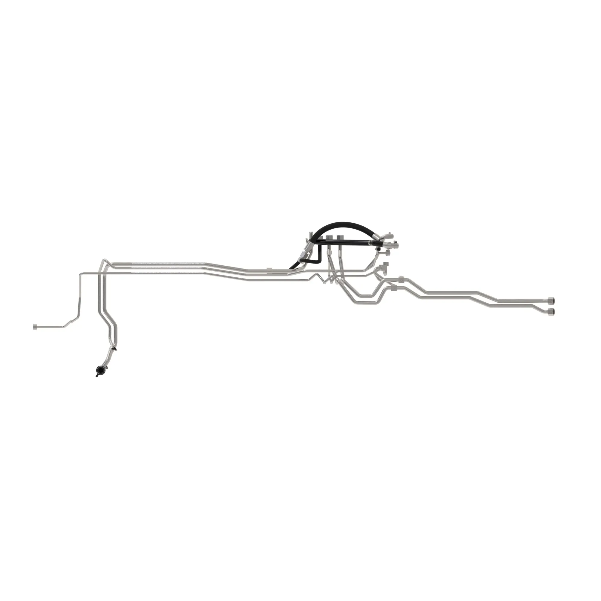 OIL LINE, STEERING LINES, W&W/O TLS