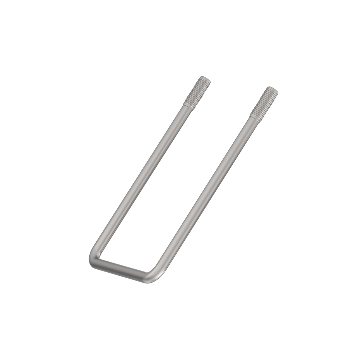 U-Bolt, M20 X 361, 8" Span, Zn