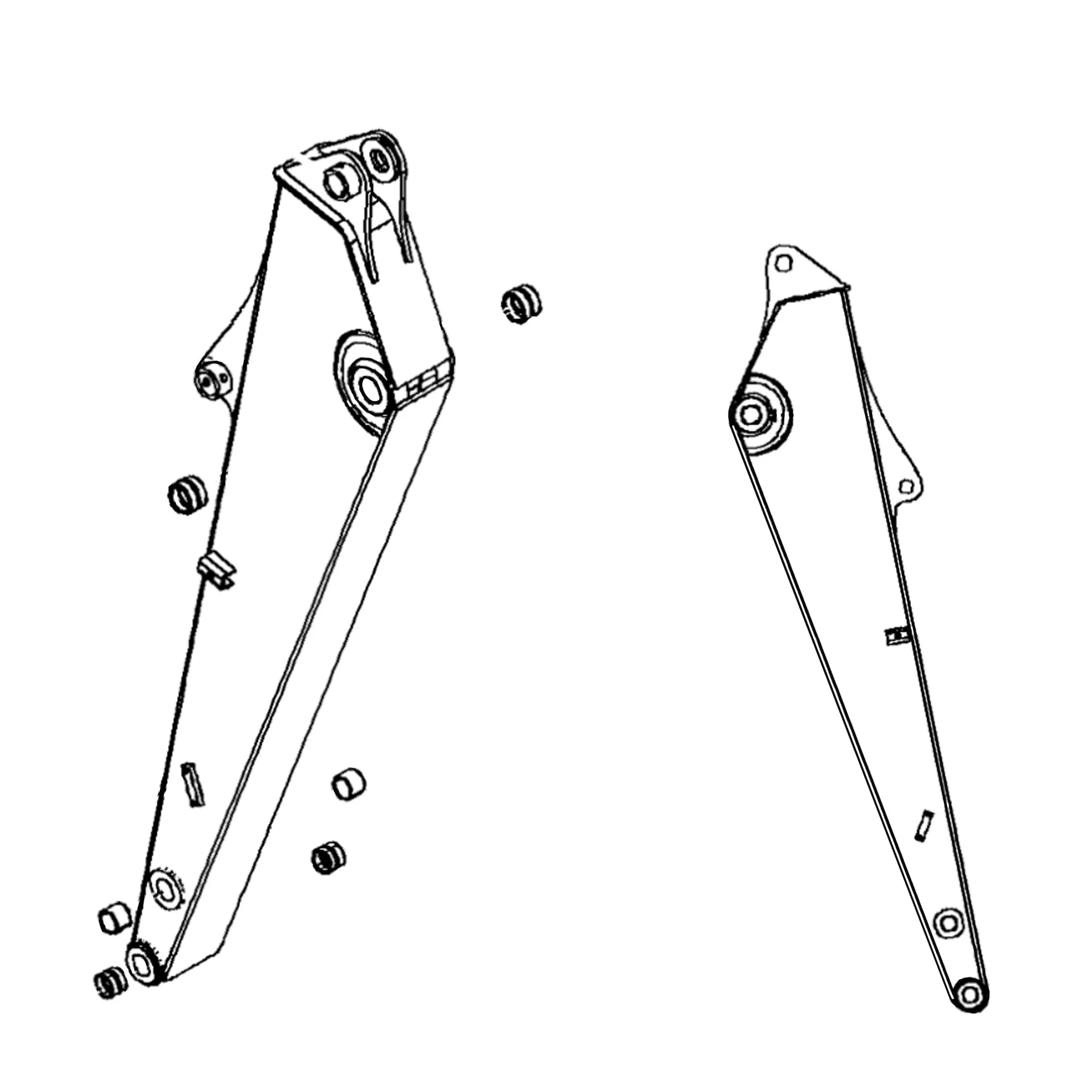 John Deere Long Arm, 2.12 Meter Length - FYD60002114