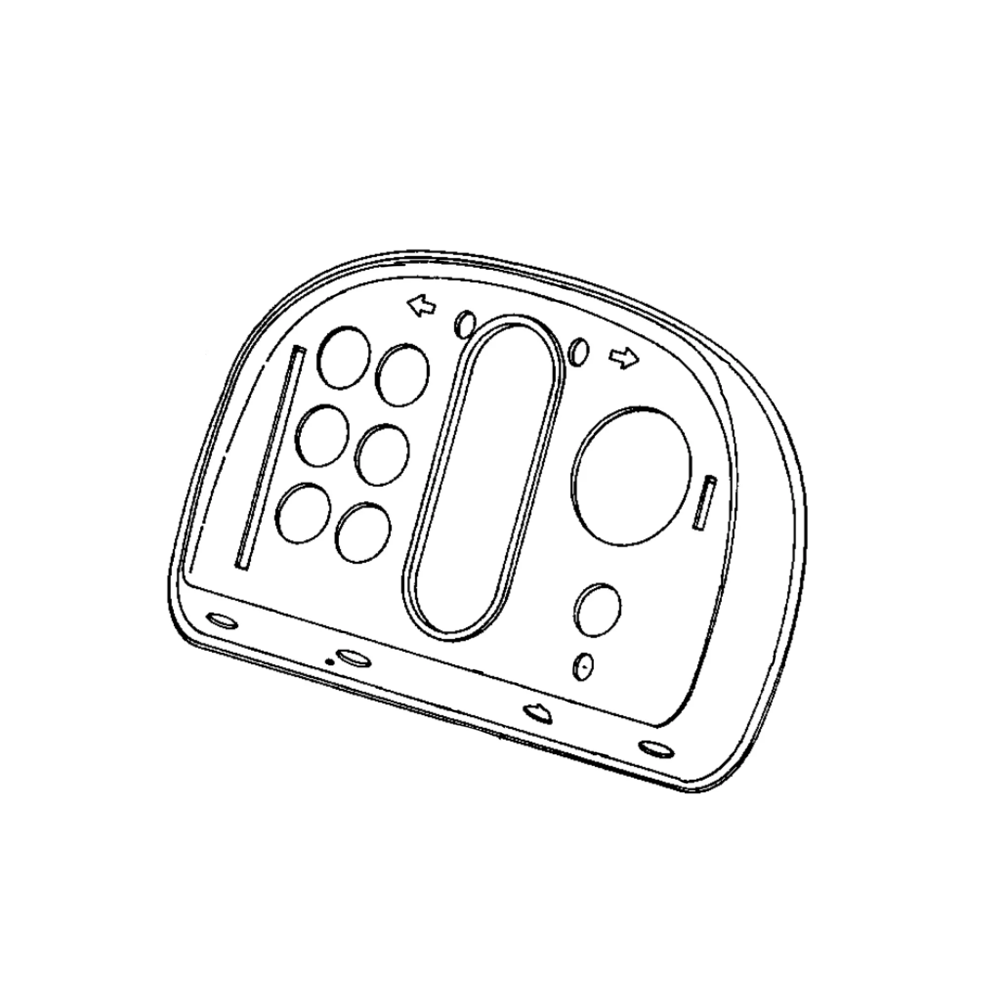 John Deere Instrument Panel - R61339