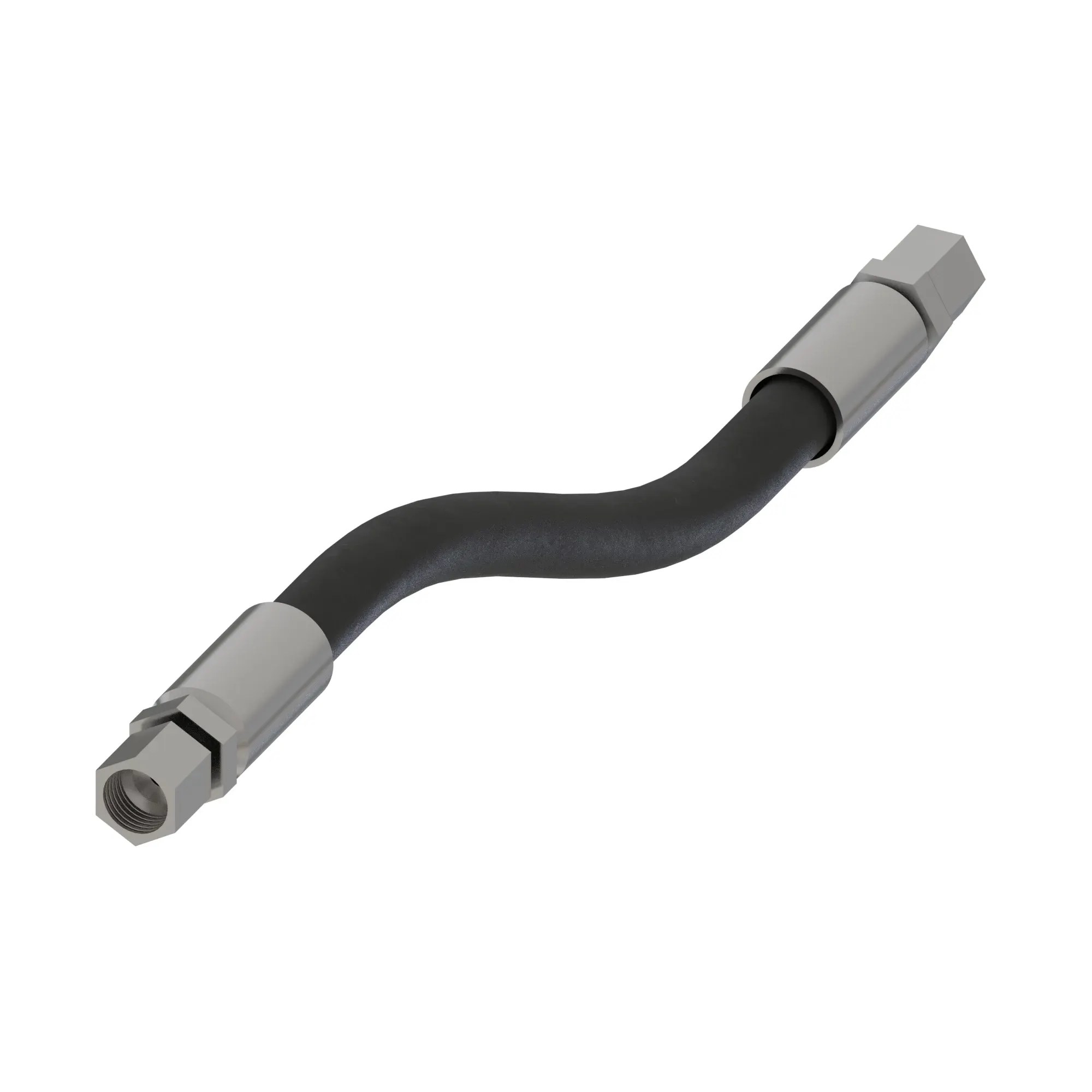 John Deere Elevator Lift Cylinder Hydraulic Hose - AXT22188