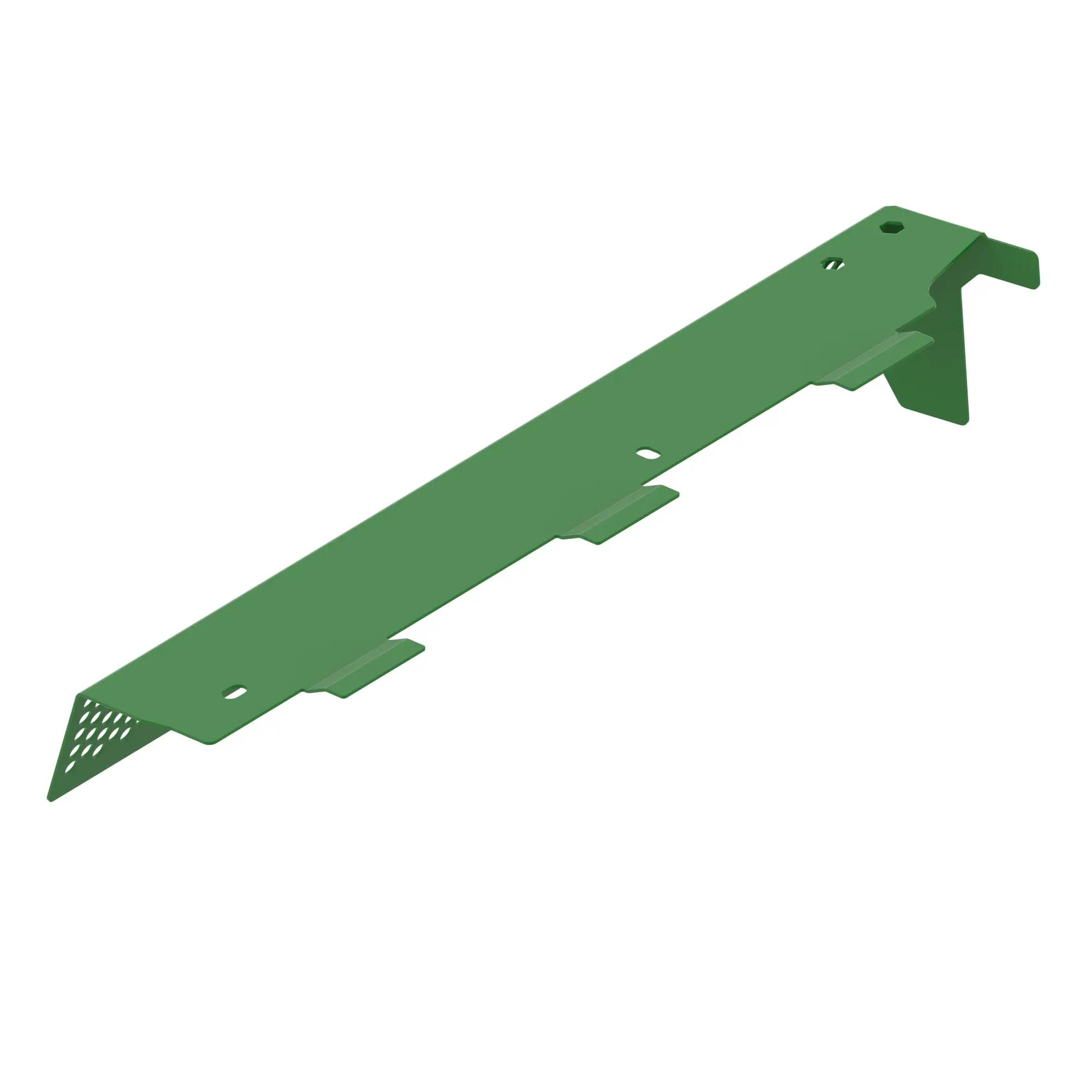BRACKET, LH FAN SHIELD, STOPPER