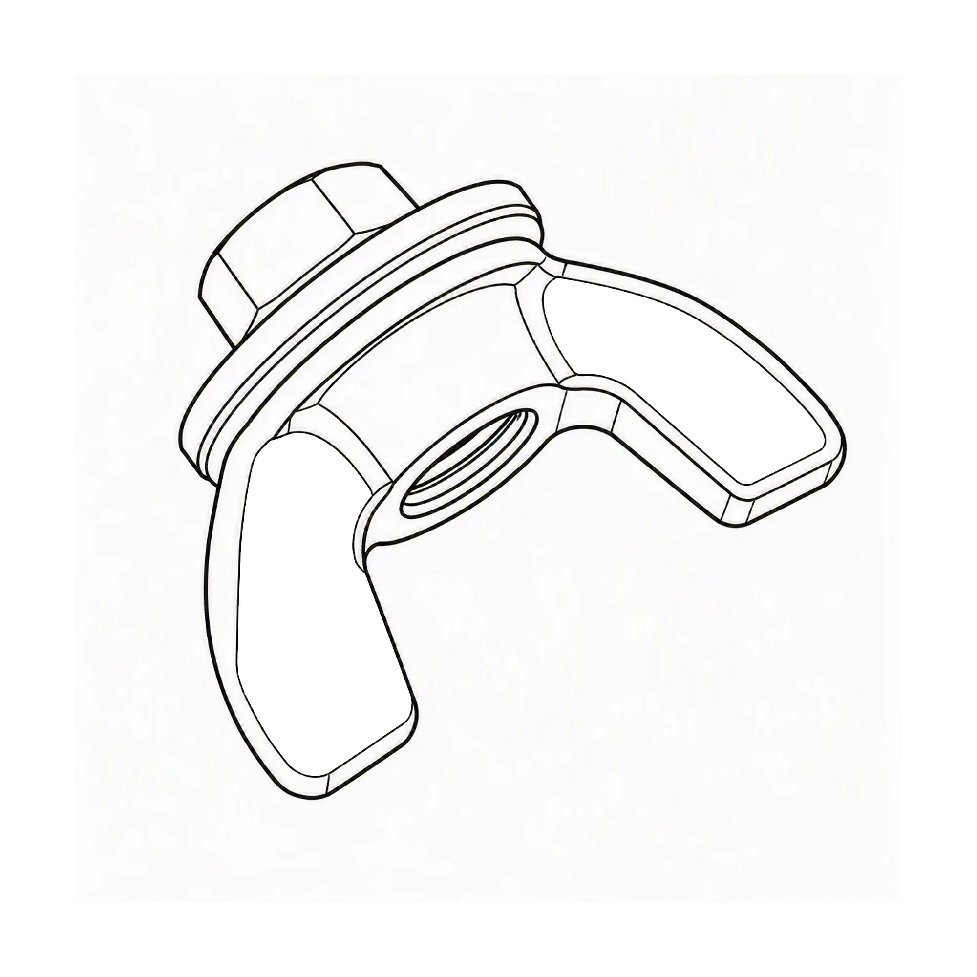 NUT ASSY-GASKET