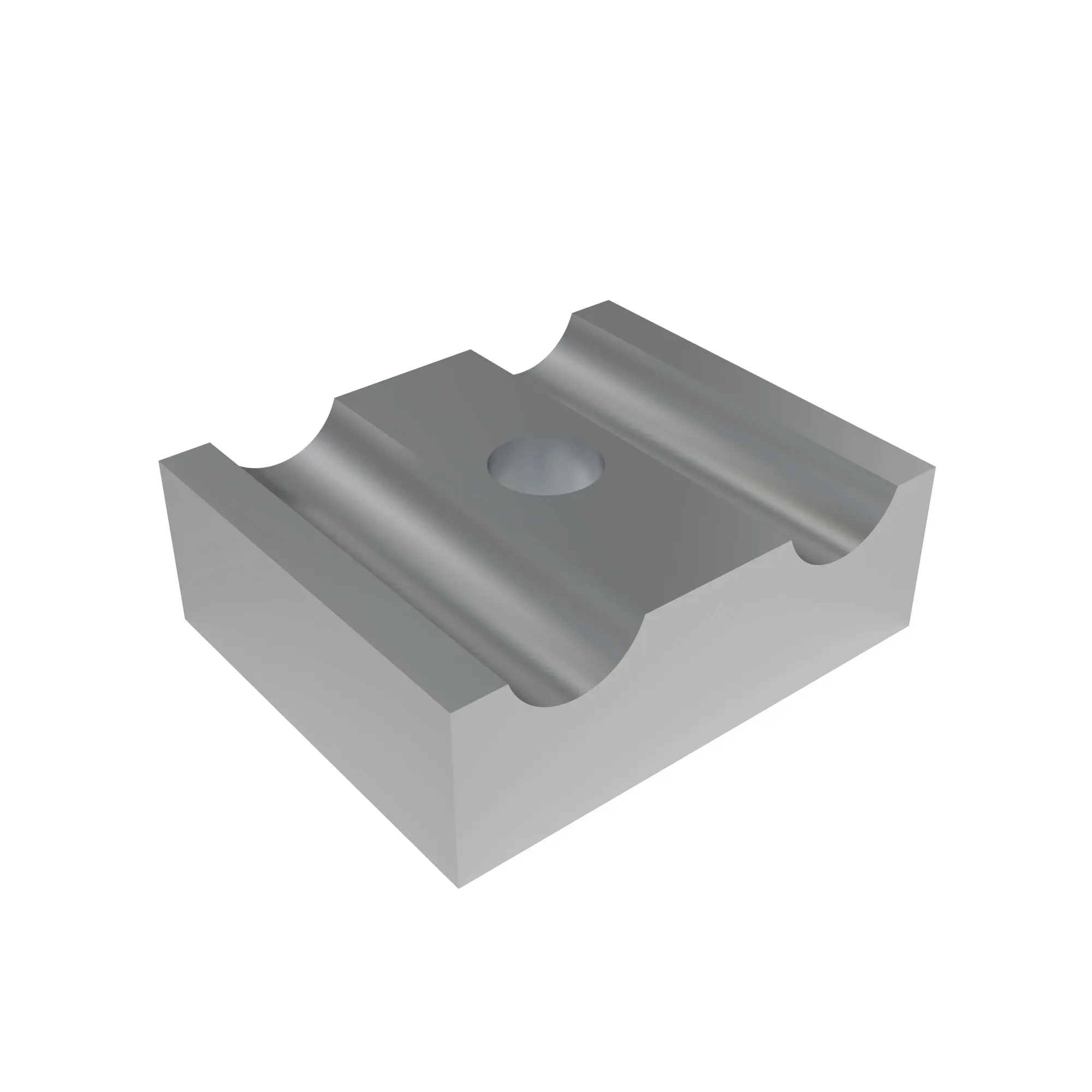 CLAMP, HALF 3/8 TWIN 3/8 TUBE