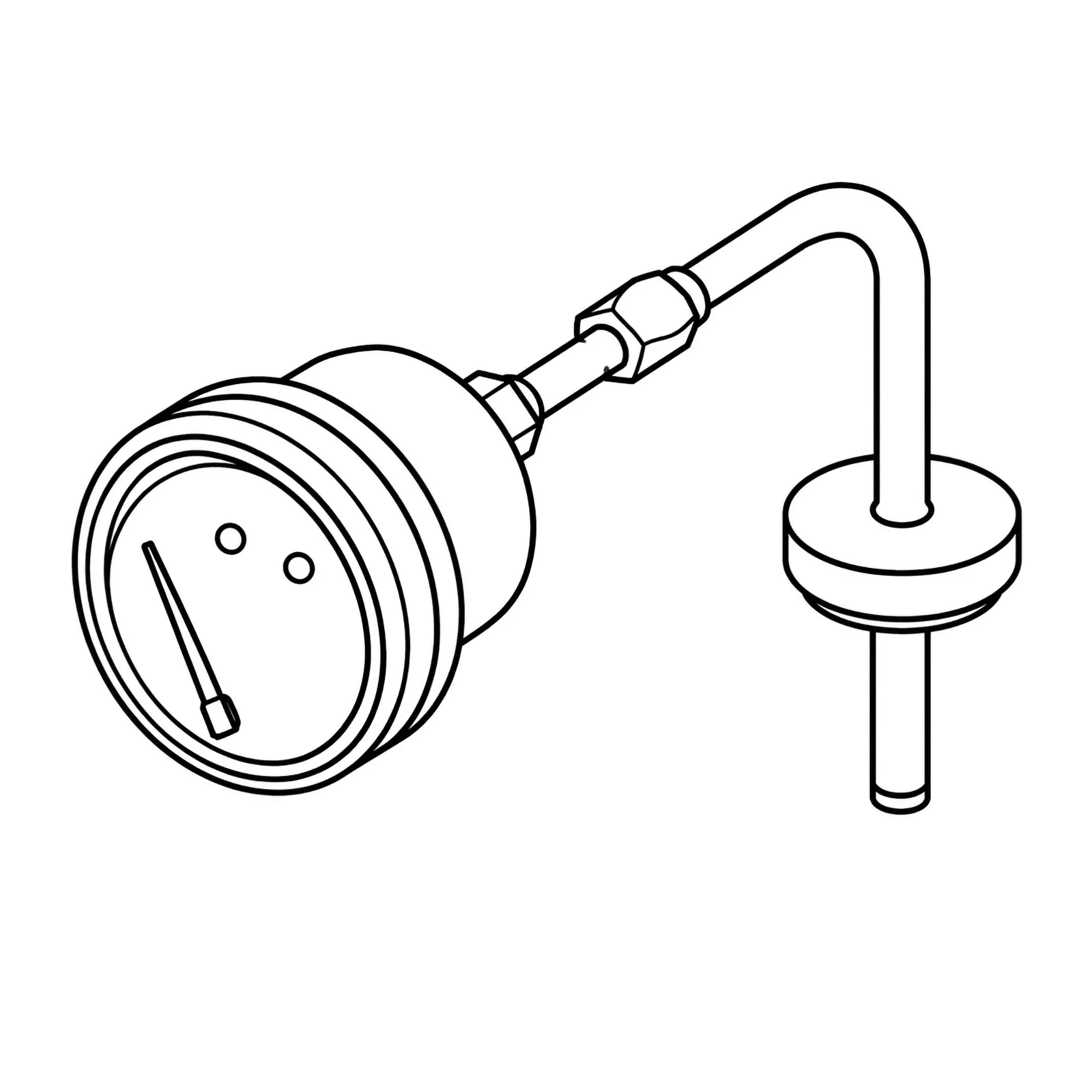 John Deere Pressure Gauge - R34259