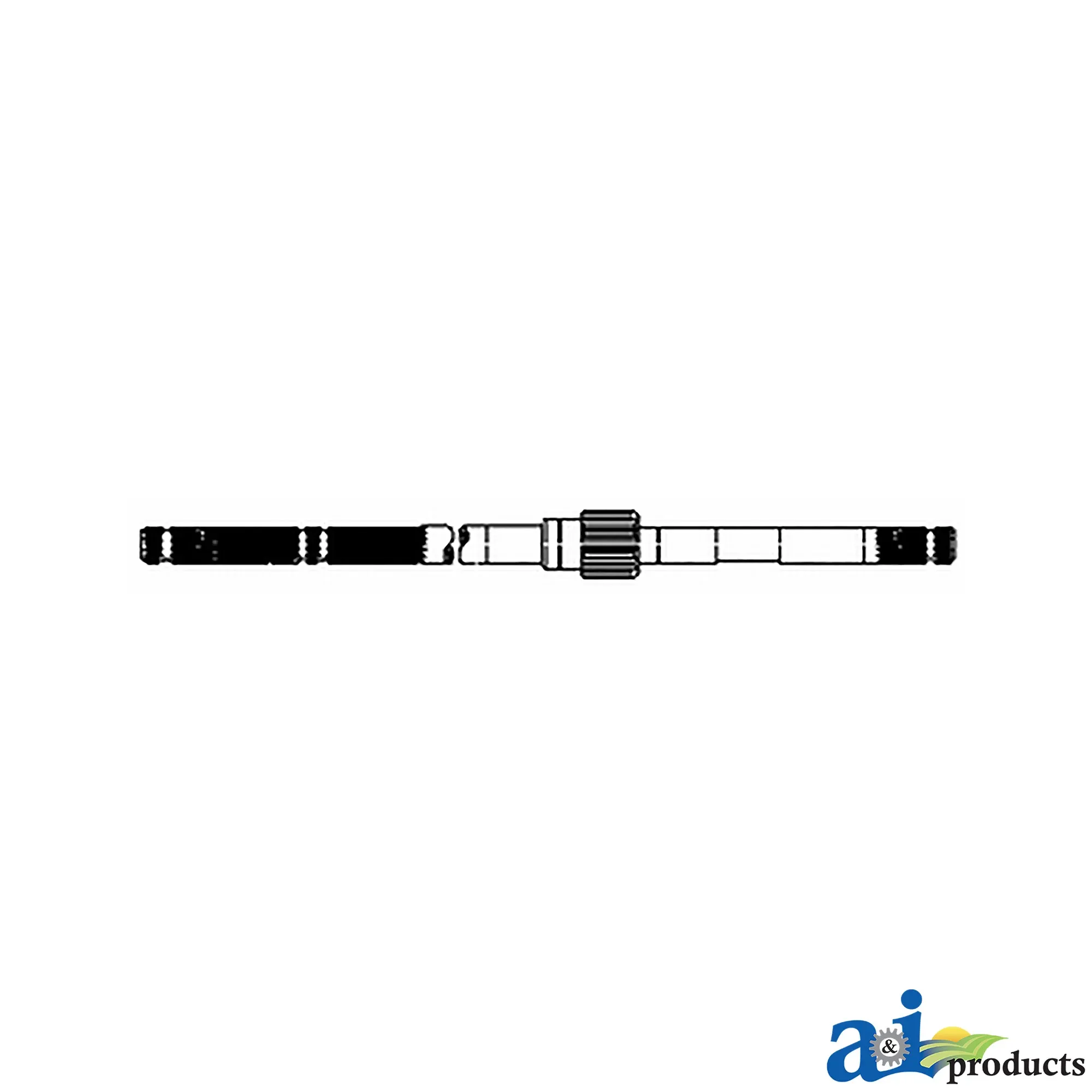 A&I Products Front Variable Drive Sheave Shaft - A-AH152939