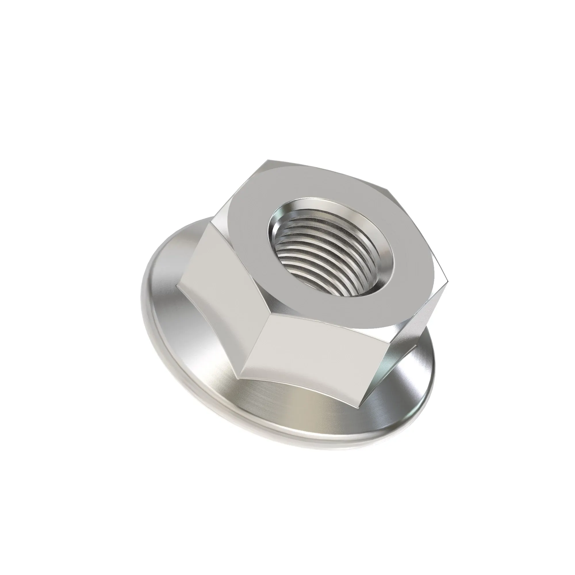 John Deere Hexagonal Lock Nut, 4.826 mm (0.19") - N125411
