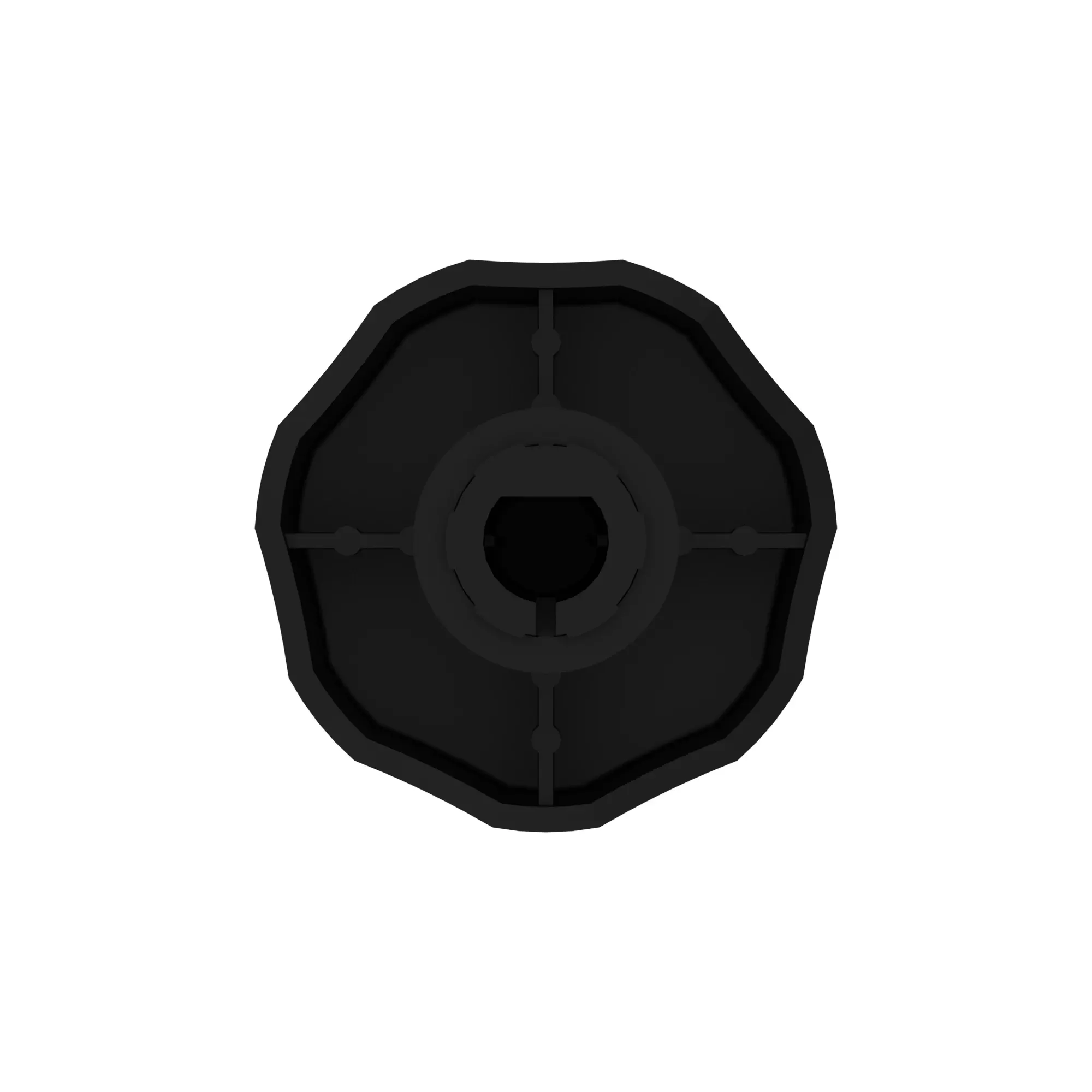 KNOB, RATE OF DROP CONTROL