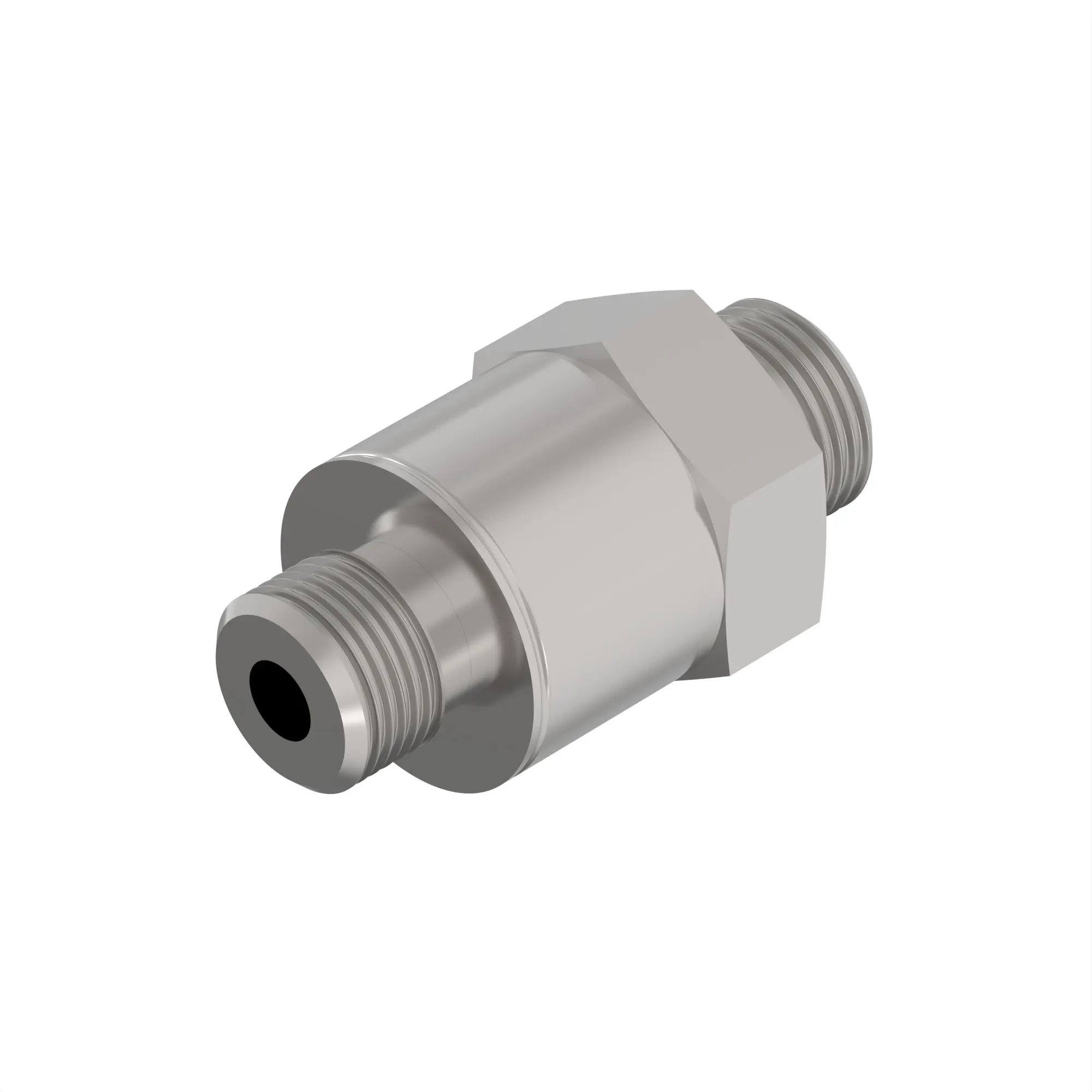 John Deere Stud Straight Long Hexagonal Adapter Fitting - T383385