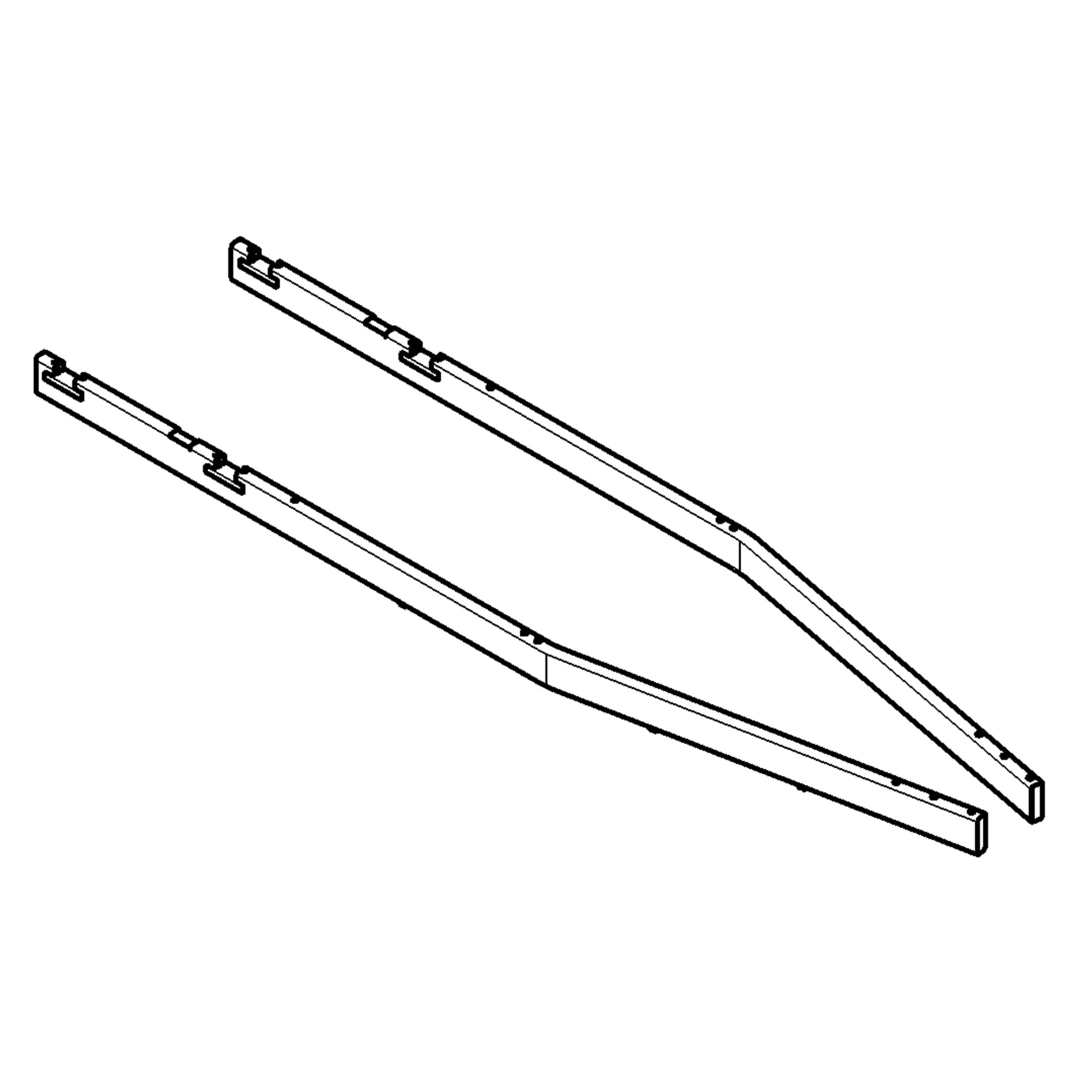 John Deere Rear Hitch Tubes - BN402340