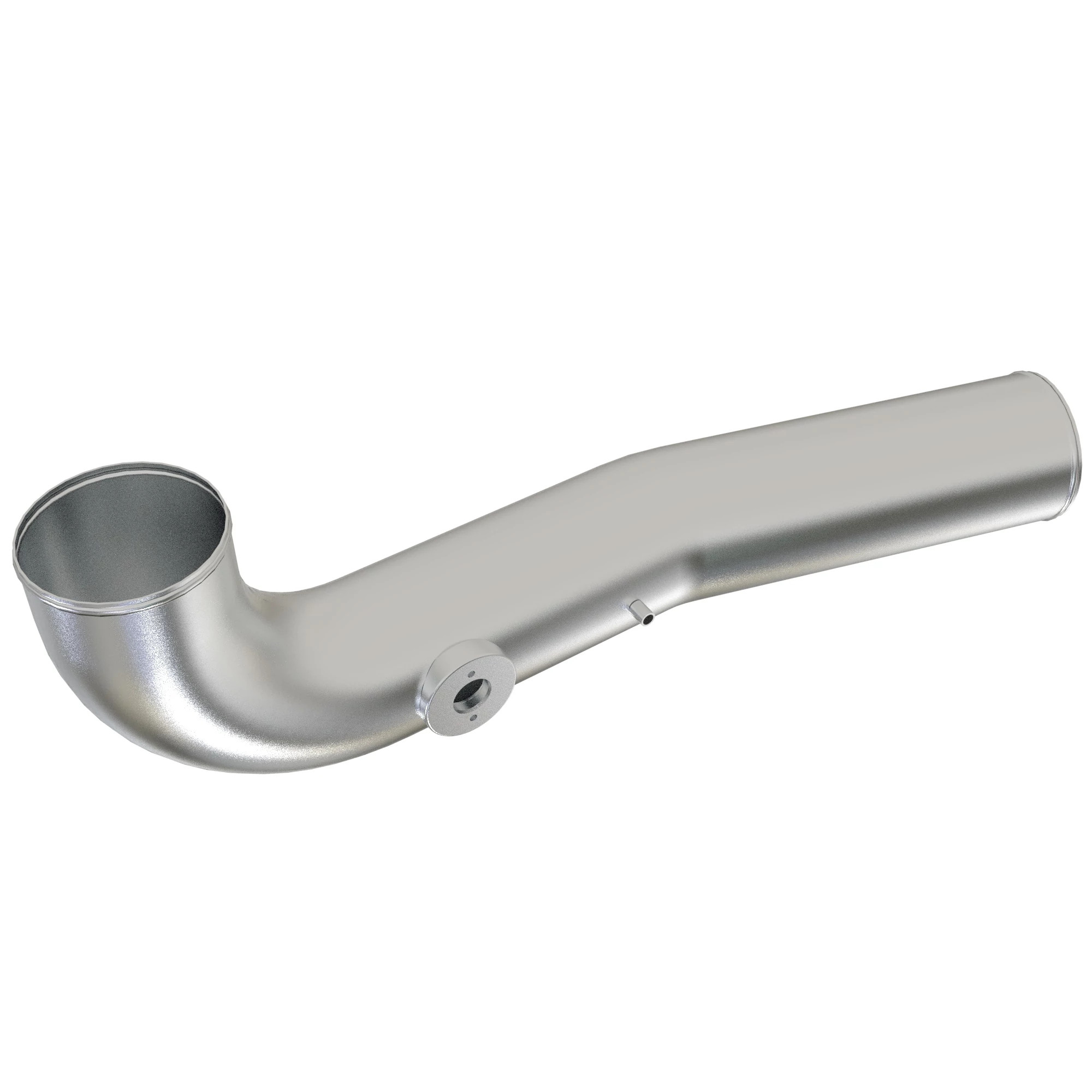 EXHAUST PIPE, AIR INTAKE LINE TURBO