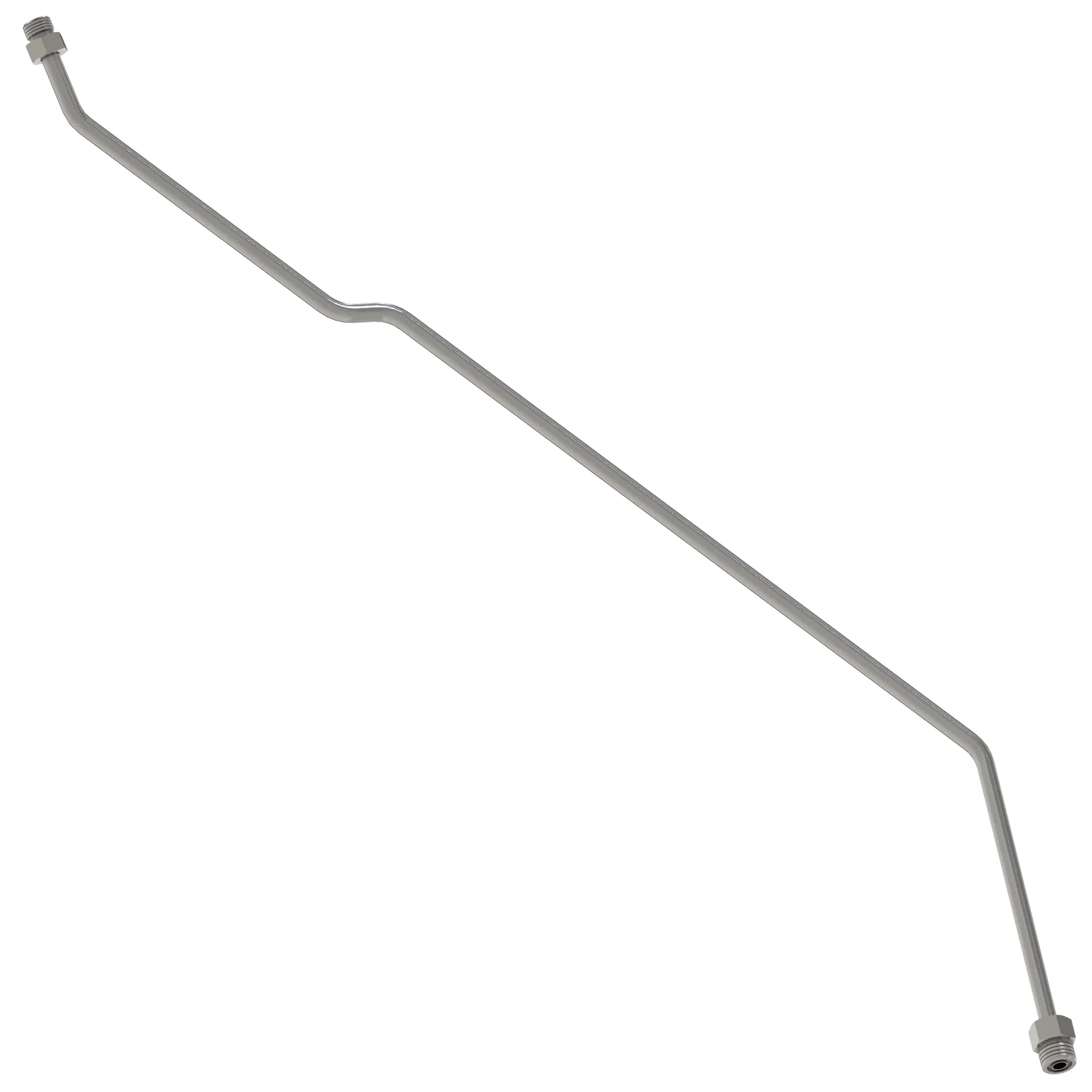 John Deere Cylinder Rod End Oil Line - AW36449
