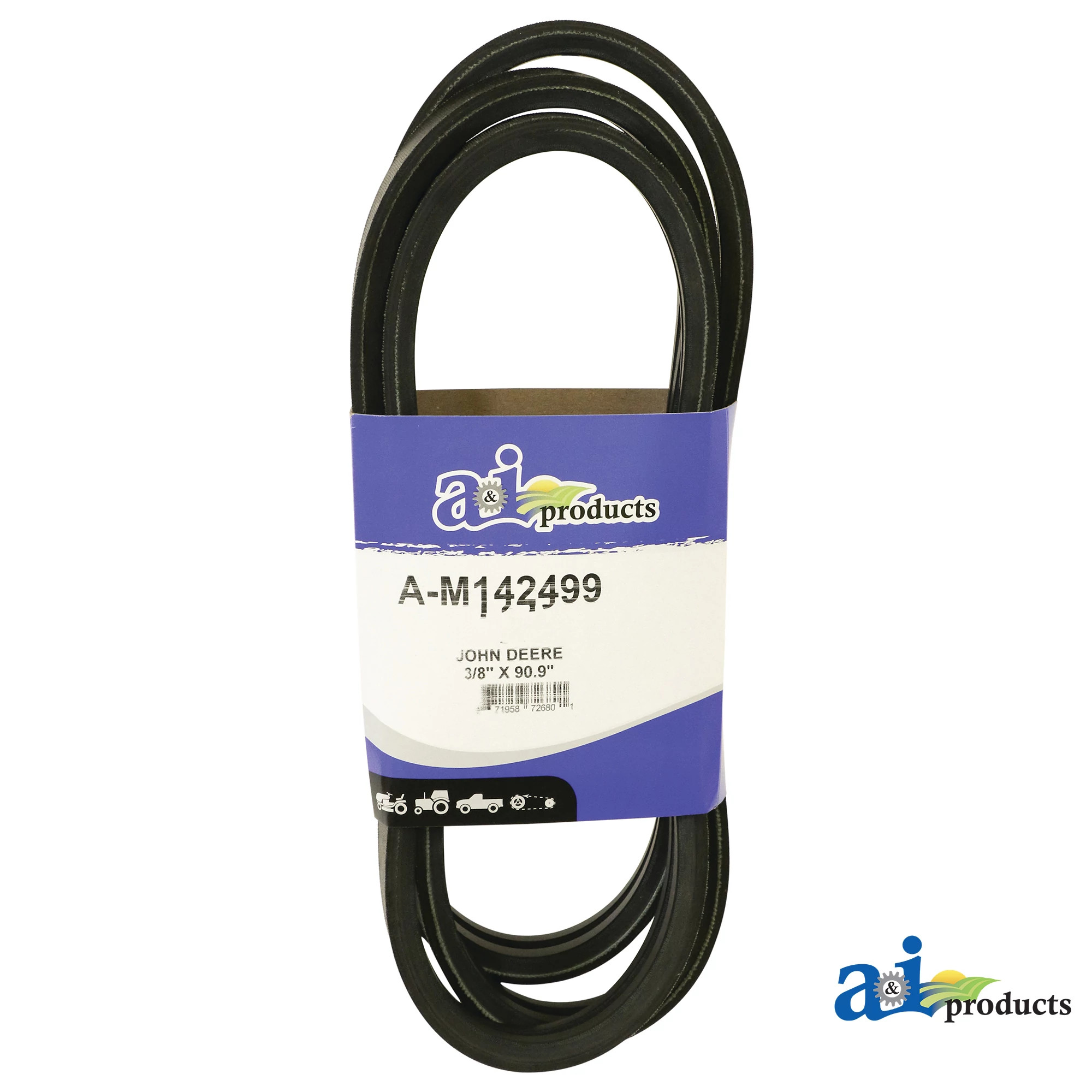 A&I Products Traction Drive V-Belt, Effective Length 2299 mm (90.5 inch) - A-M142499