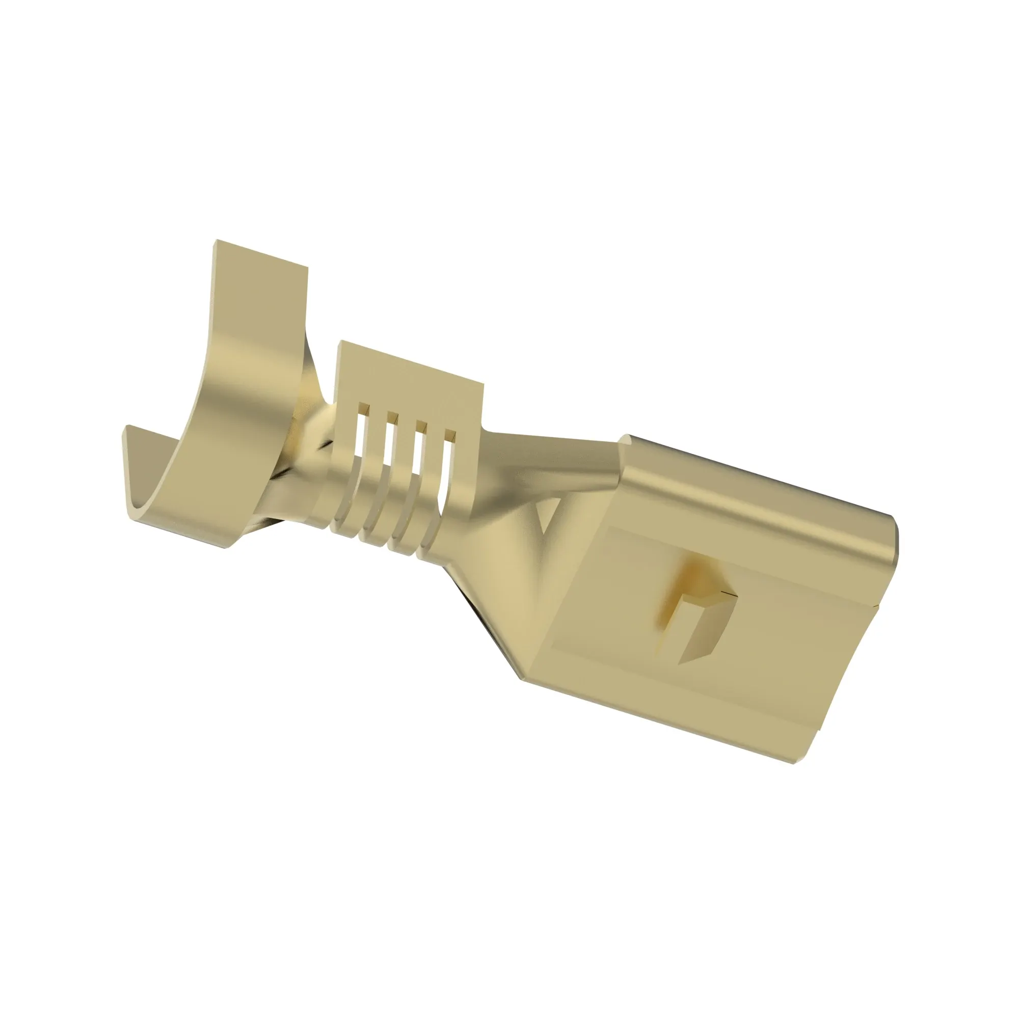 AMP FASTON RCPT 6.35MM FEM 16-12GA