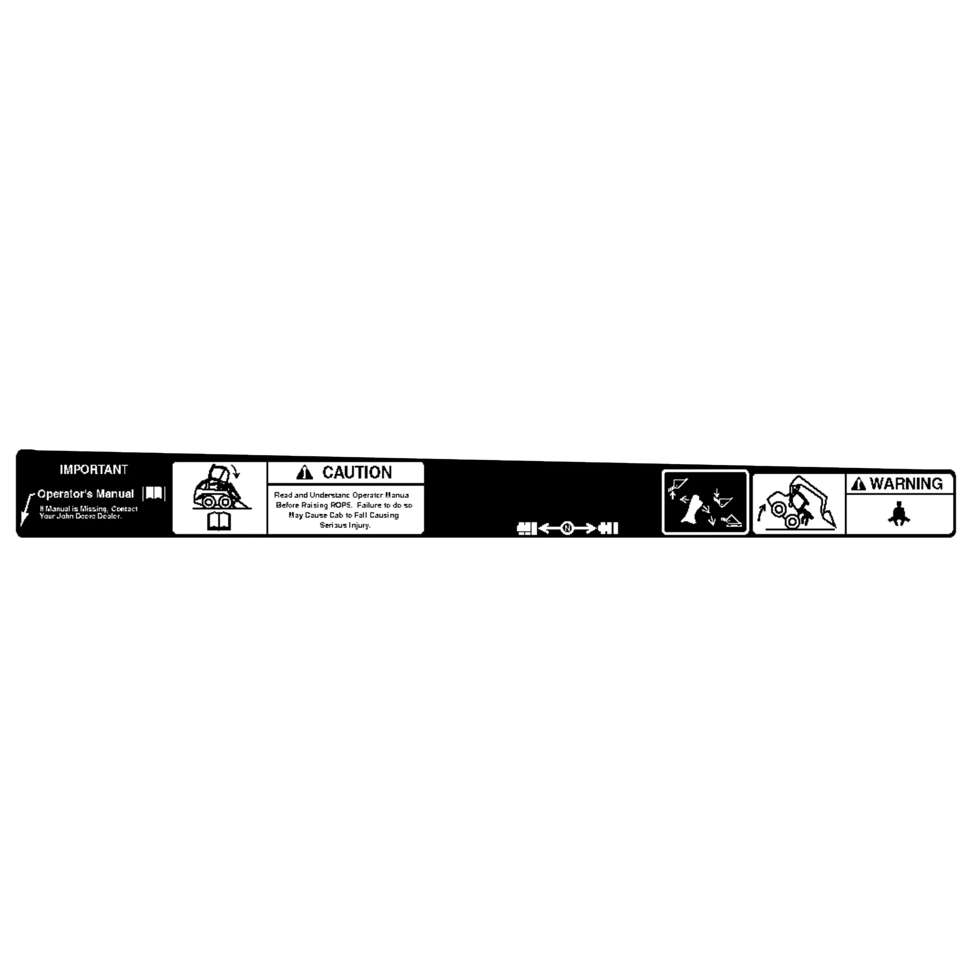 John Deere Safety Sign - KV12339