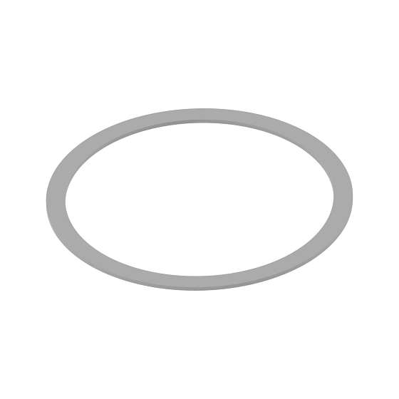 John Deere Engine Compressor Outlet Gasket - R522023