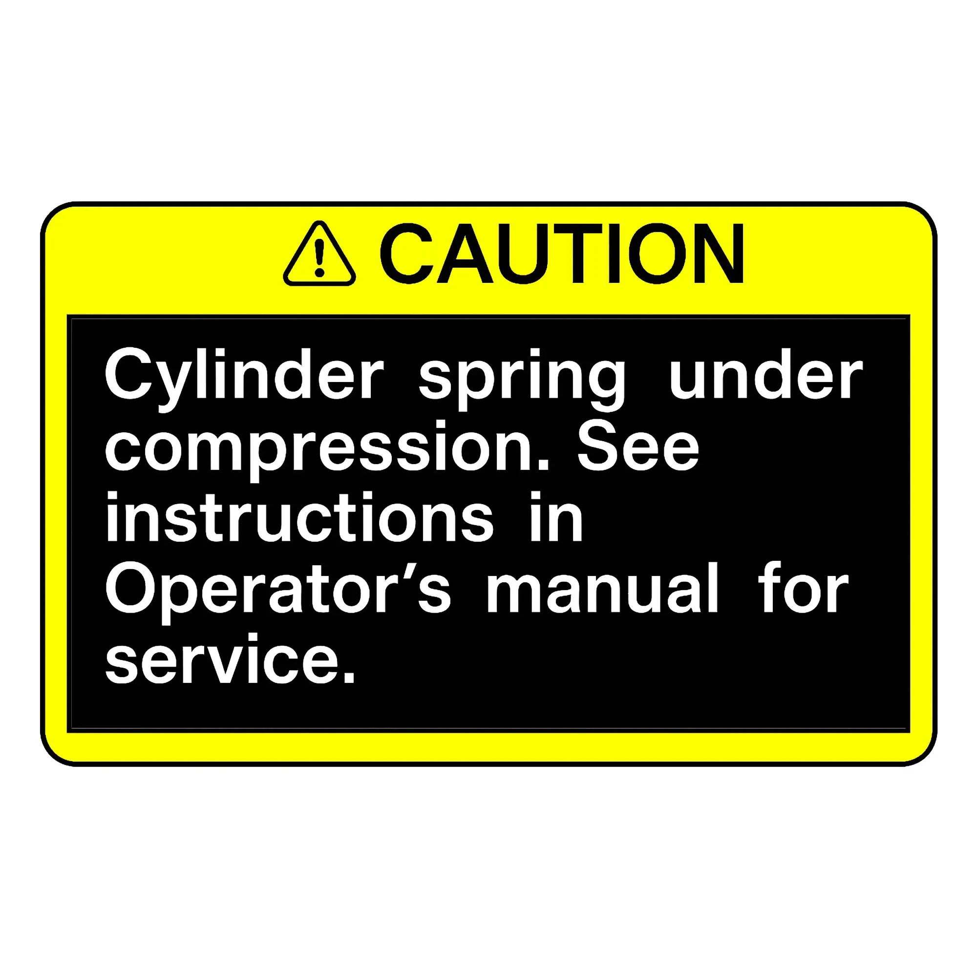 John Deere Caution Label - N318758