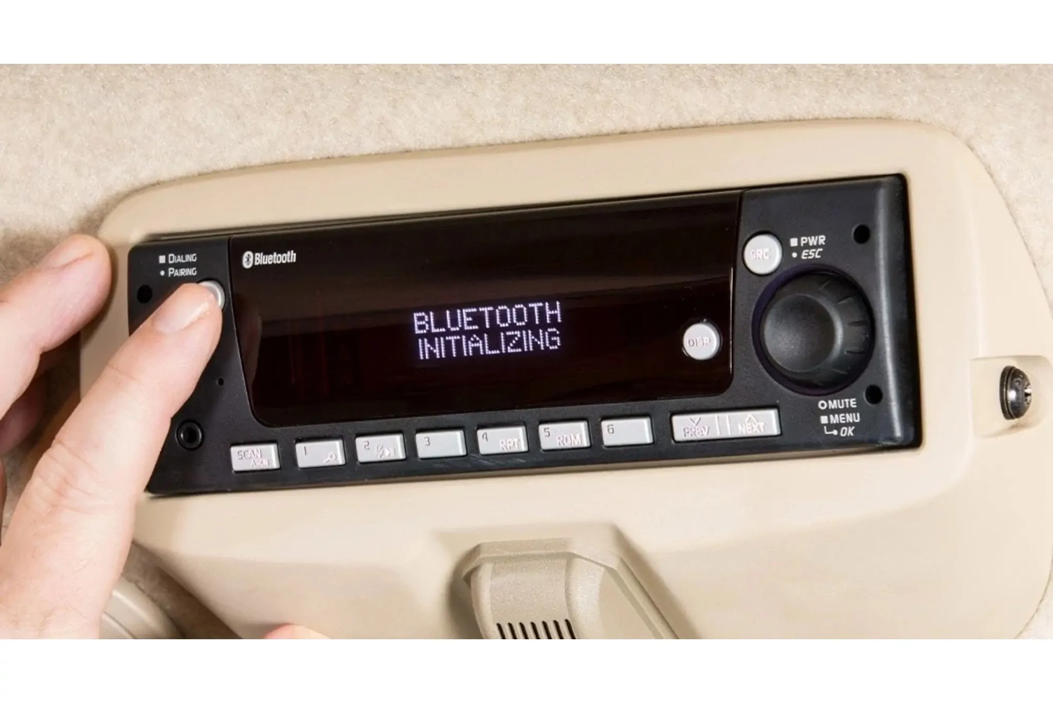 Bluetooth radio being initialized