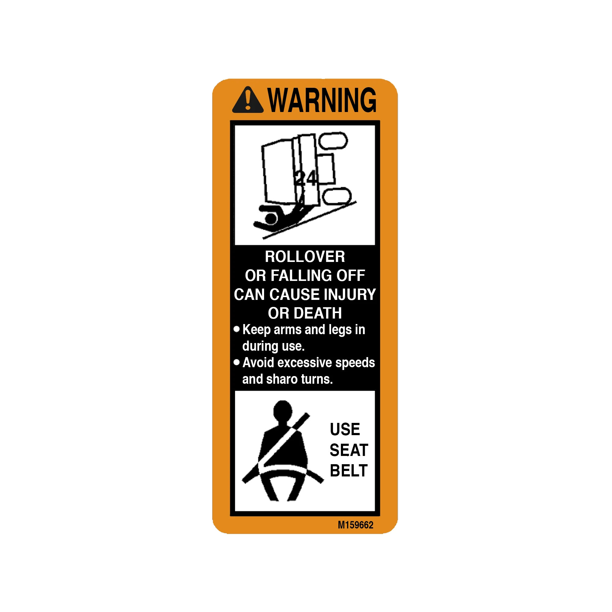 LABEL, WARNING (ENGLISH)