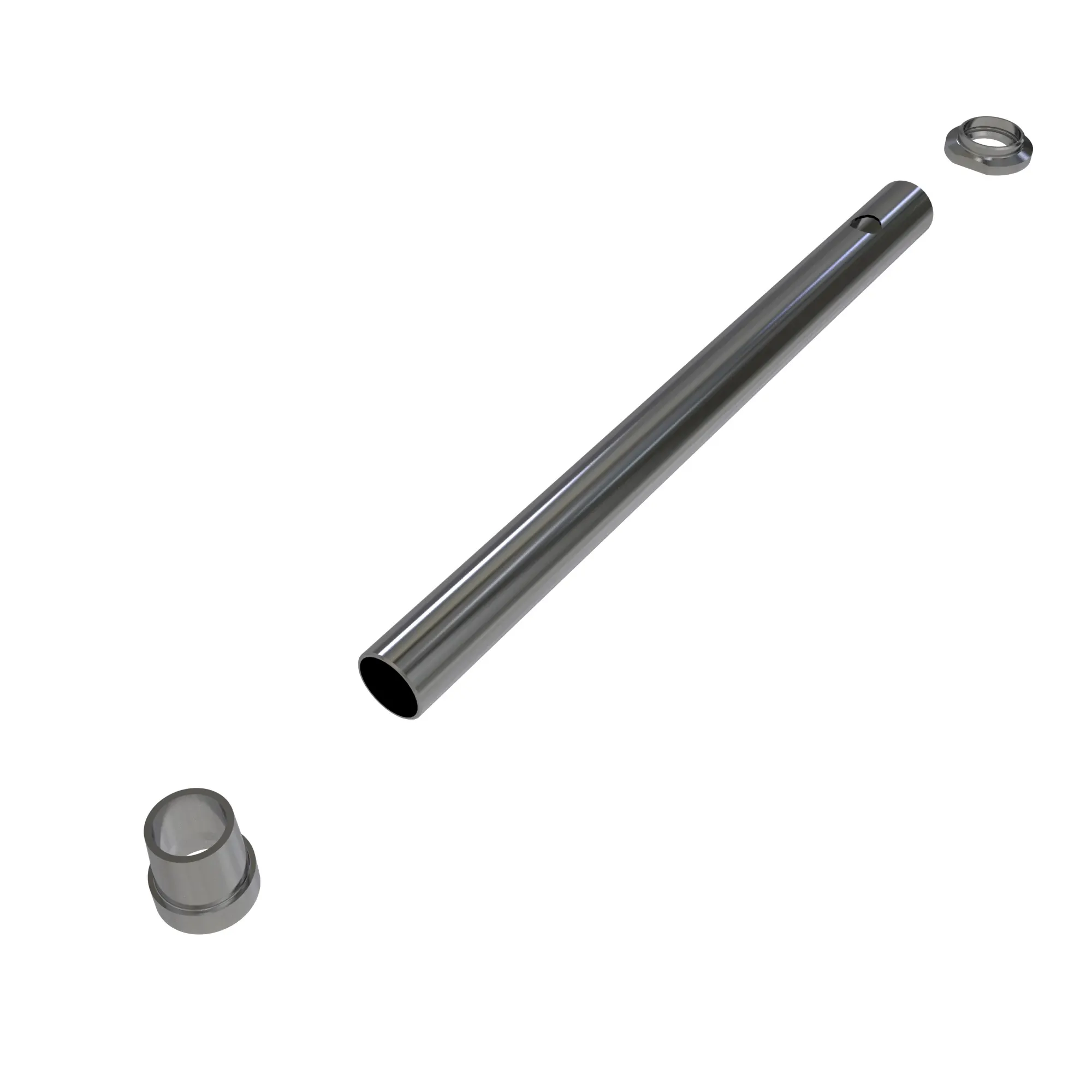 SPRAY LINE, 20"  HOLE SS SHORT