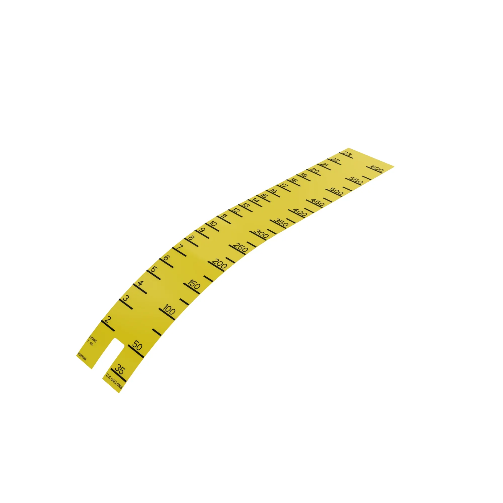 John Deere Sight Gage Label - N319588
