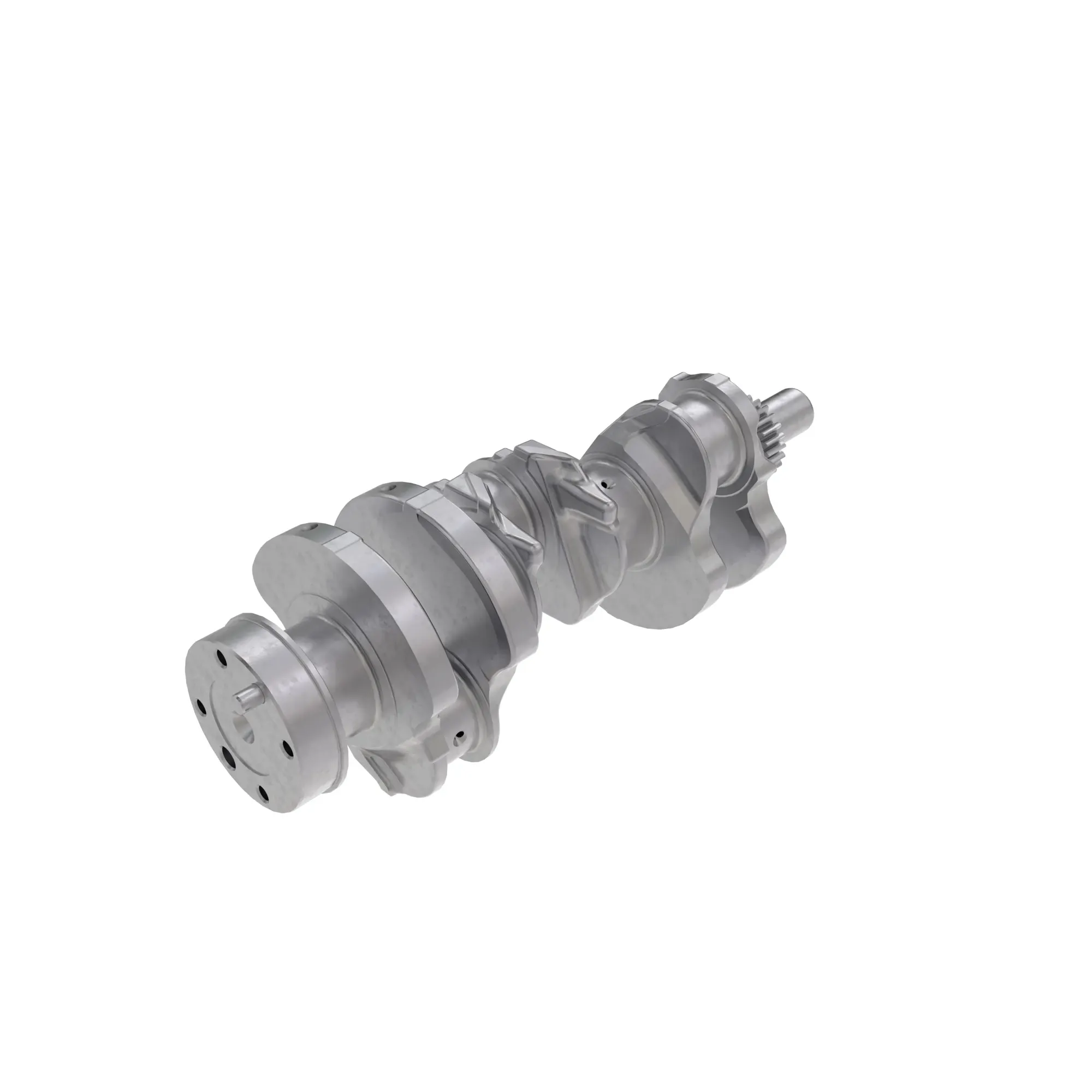 John Deere Crankshaft 3 Cylinder, Long Nose - RE558743