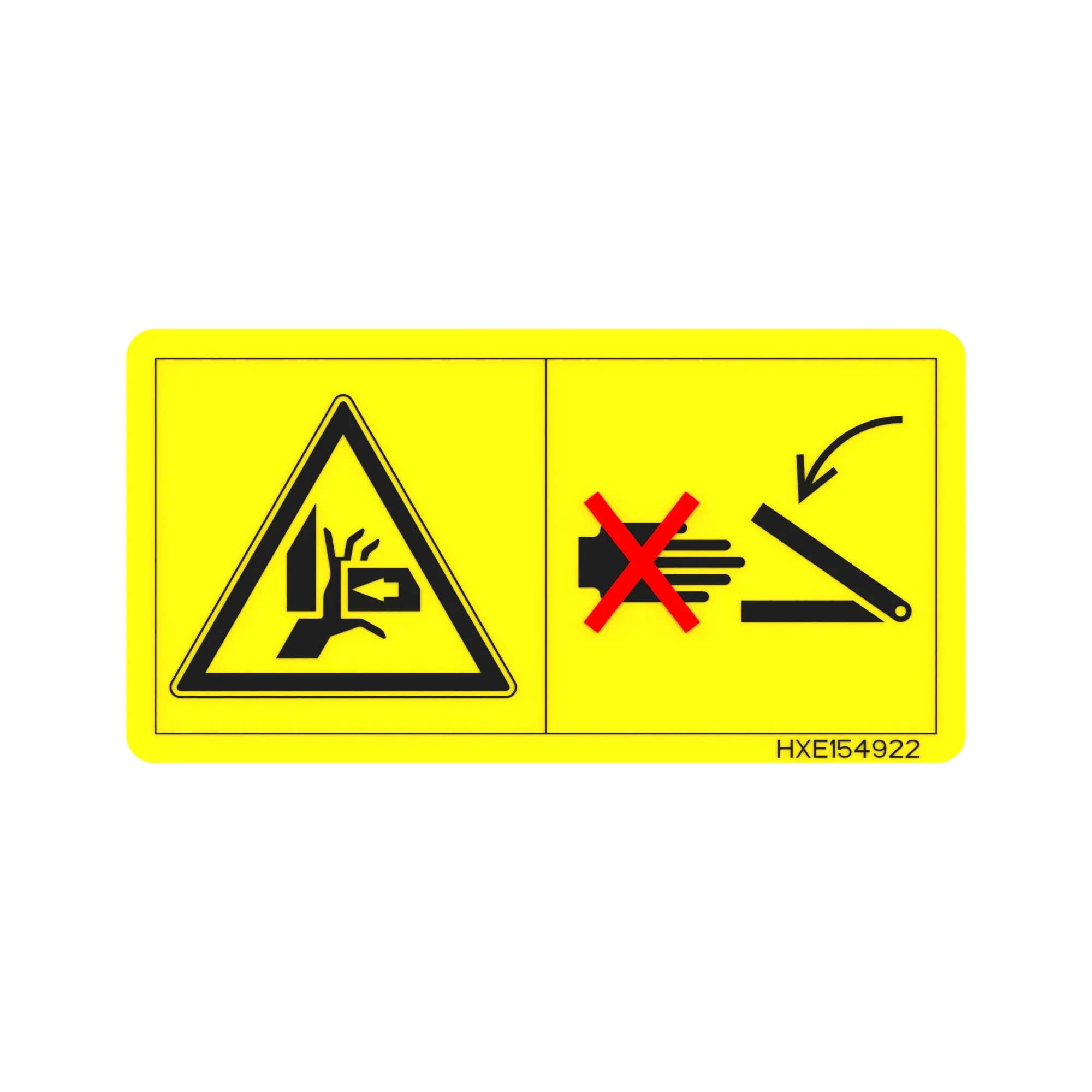 John Deere Label - HXE154922