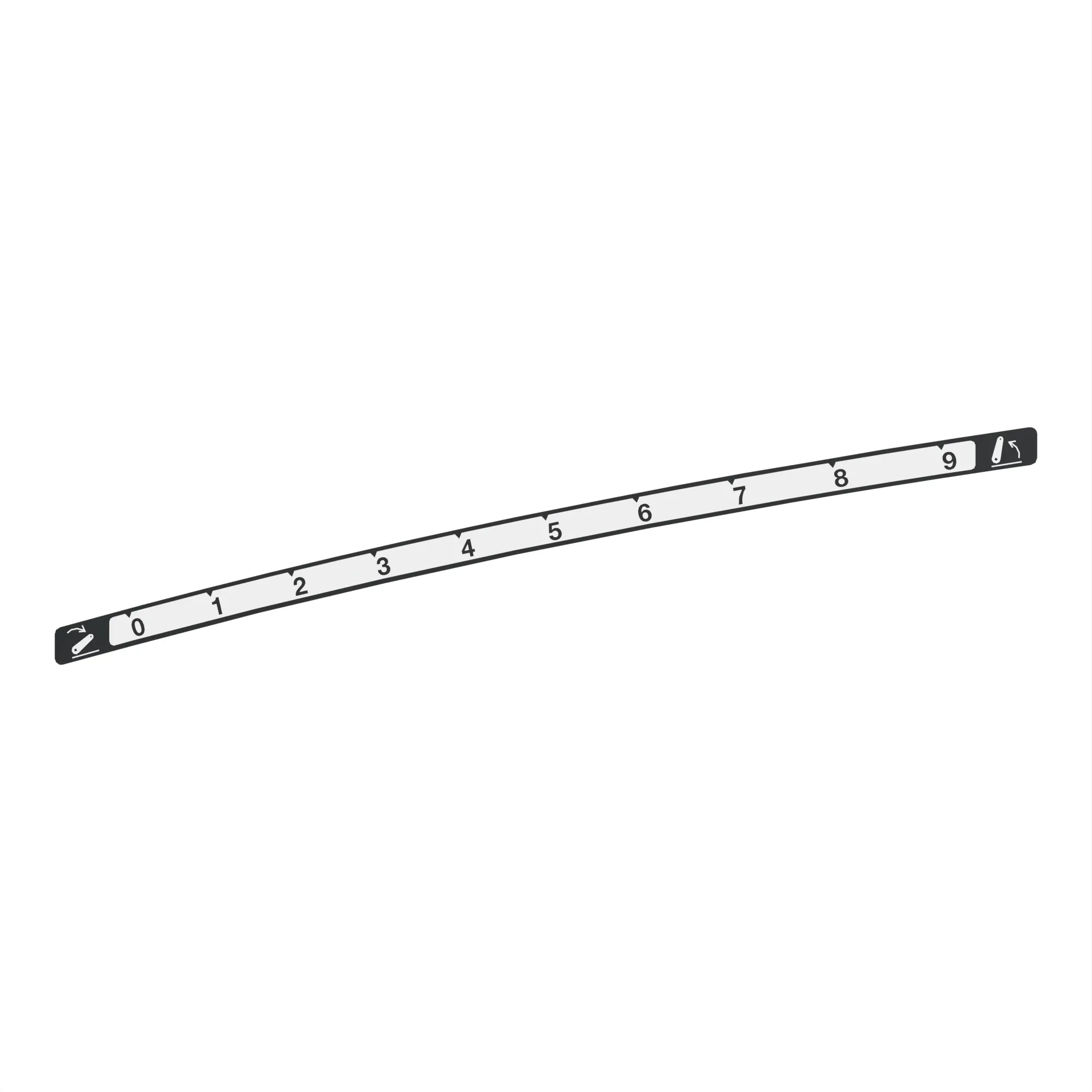 John Deere Rockshaft Position Label - LVU25518
