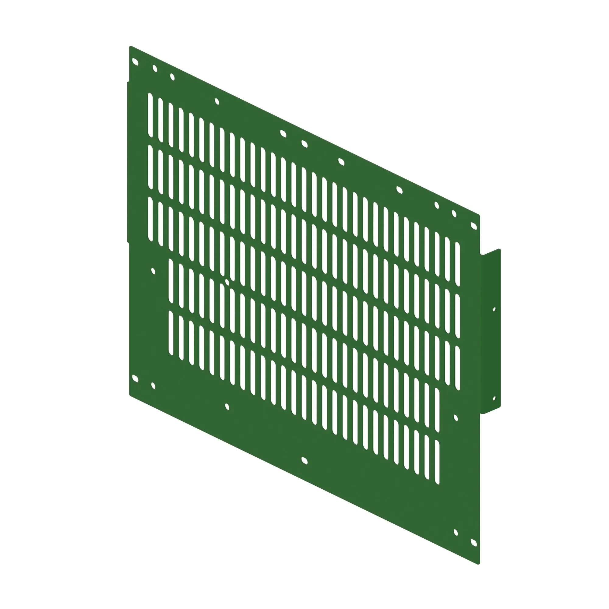 John Deere Access Lid Front Screen Plate - KK108323
