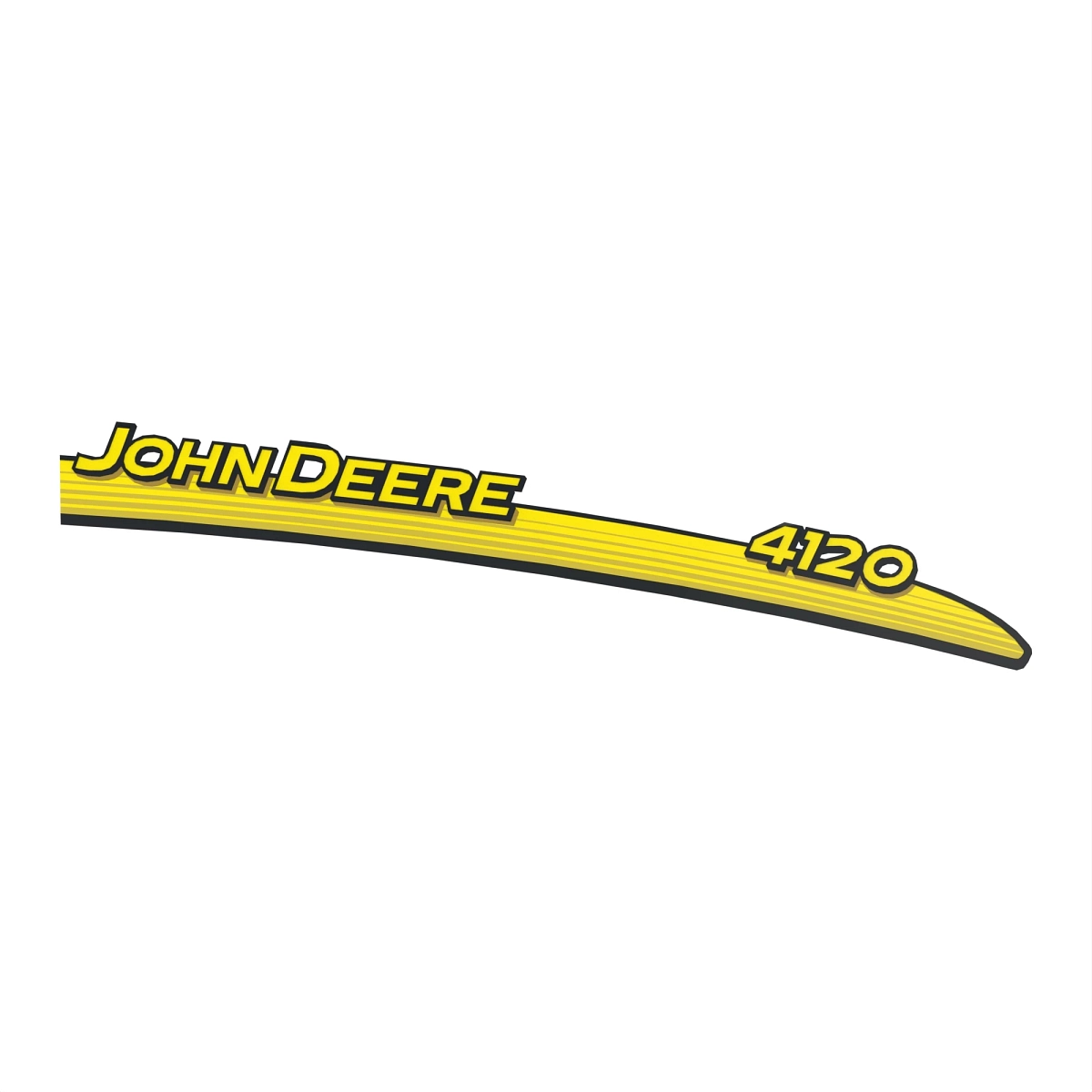 Label, Hood Stripe, RH