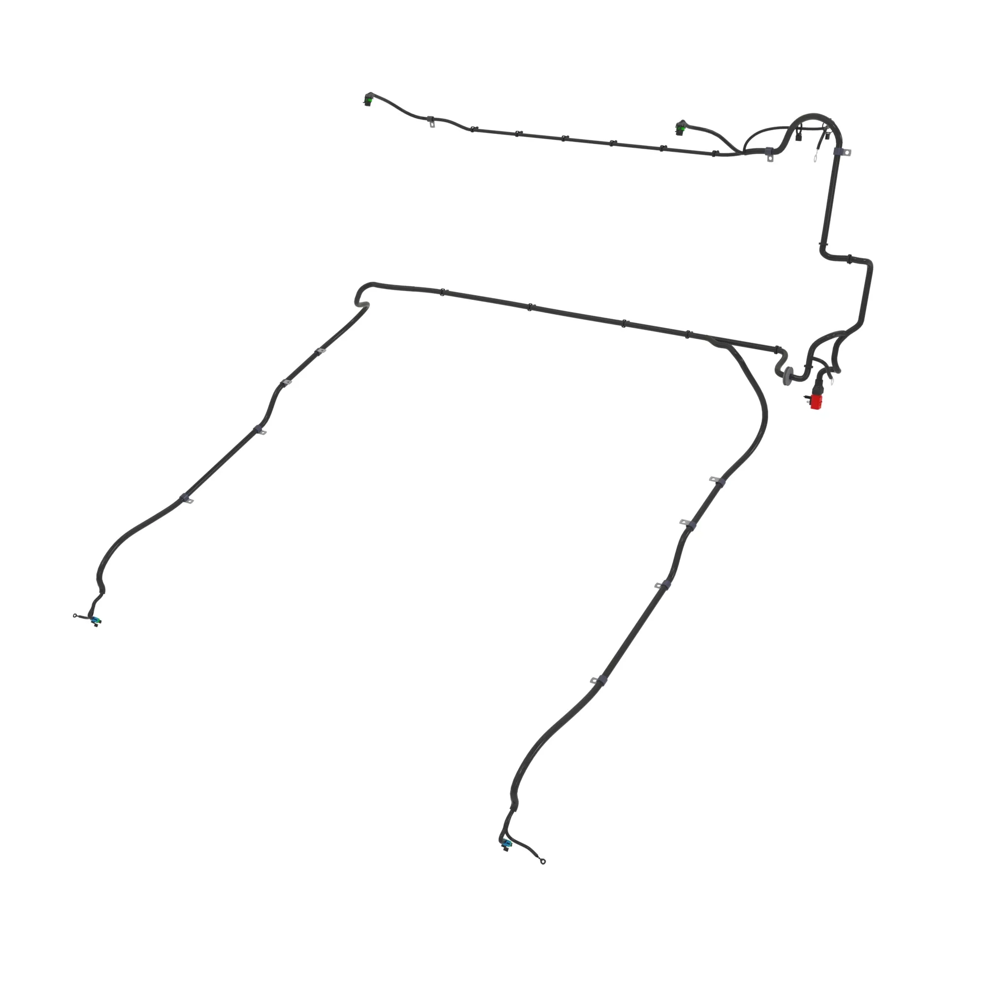 John Deere Grain Loss Monitor Wiring Harness - AXE48306