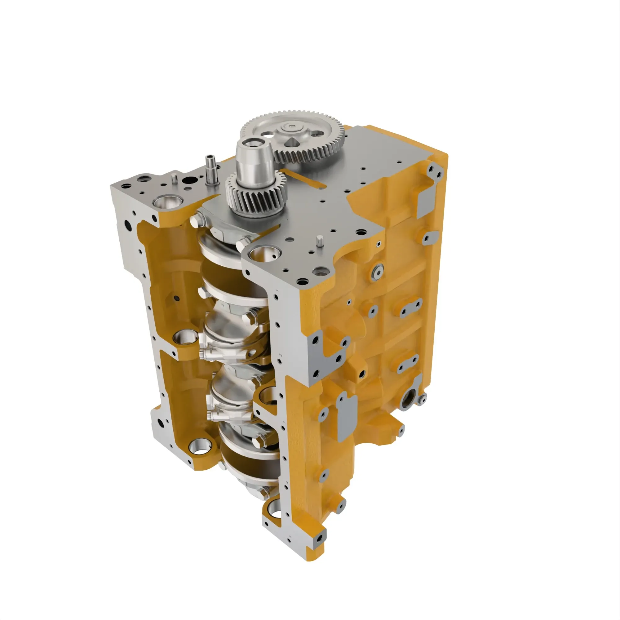 SHORT BLOCK ASSEMBLY, S350 4045 FT4