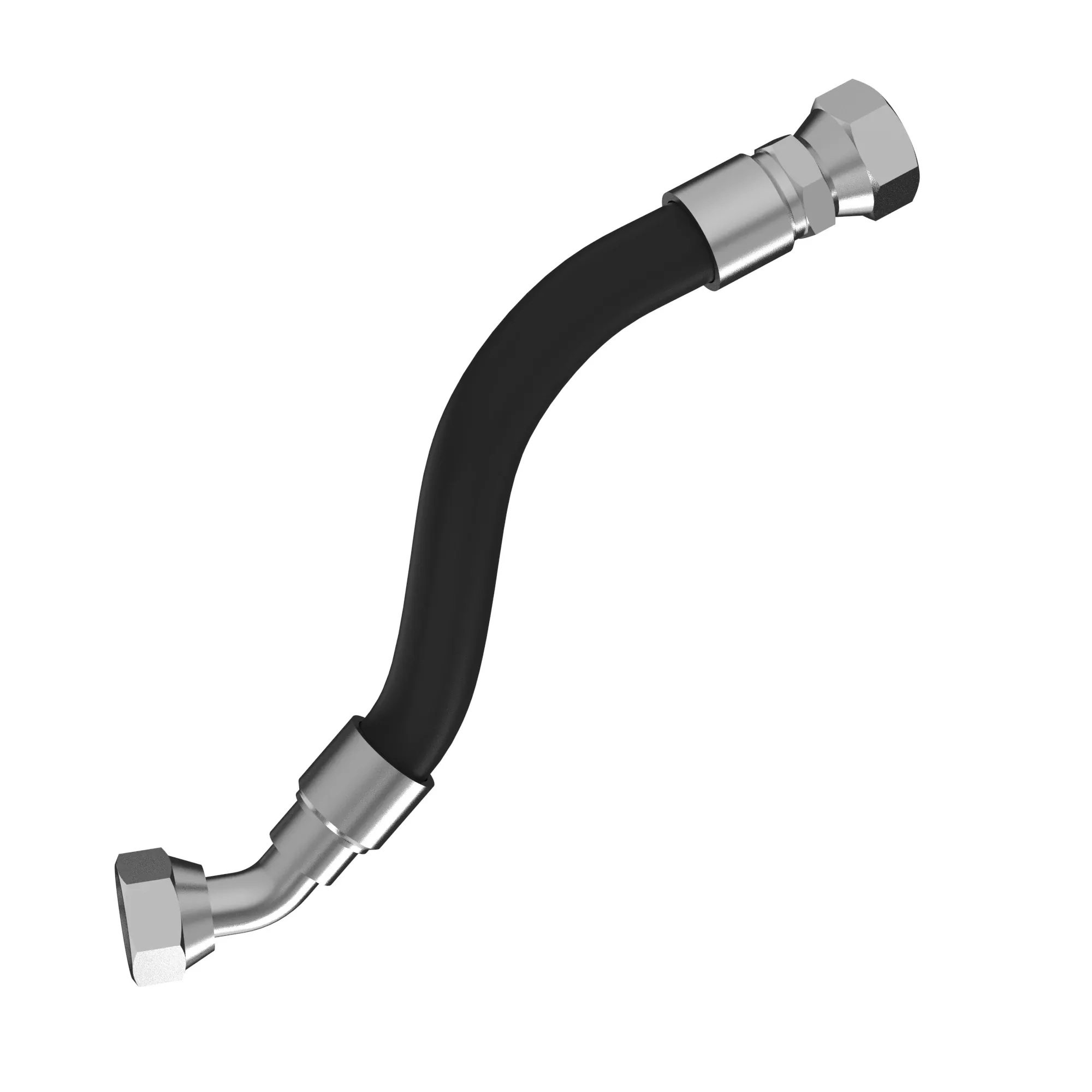 John Deere PBST Pump Return Hydraulic Hose - AXE40755