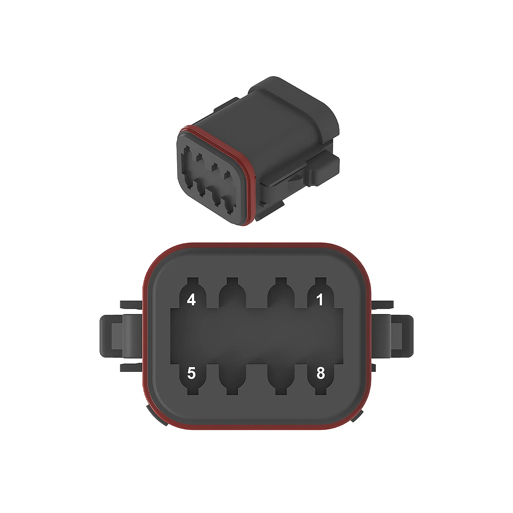 John Deere Elec. Connector Housing - 57M17789