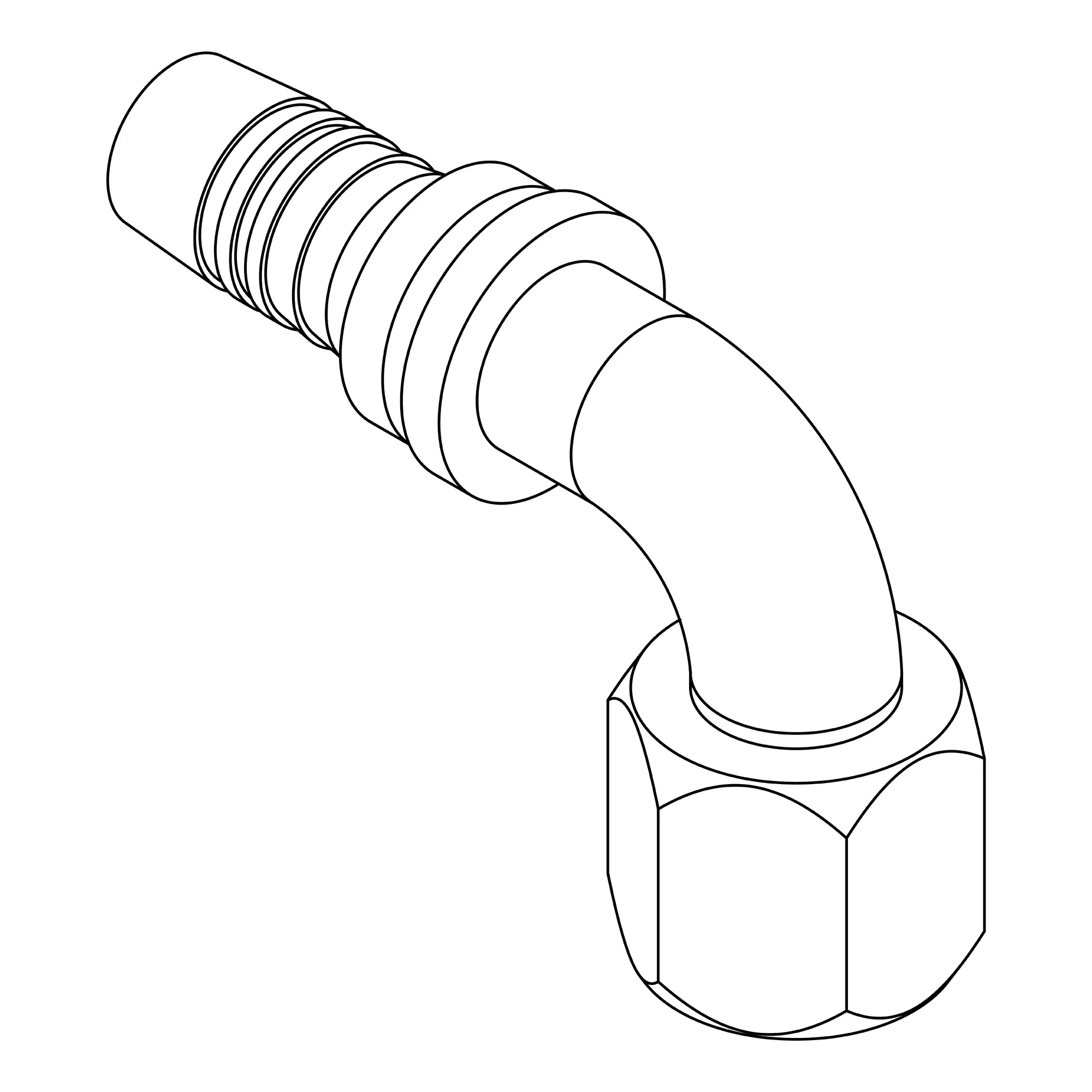 Fitting, Heater Hose