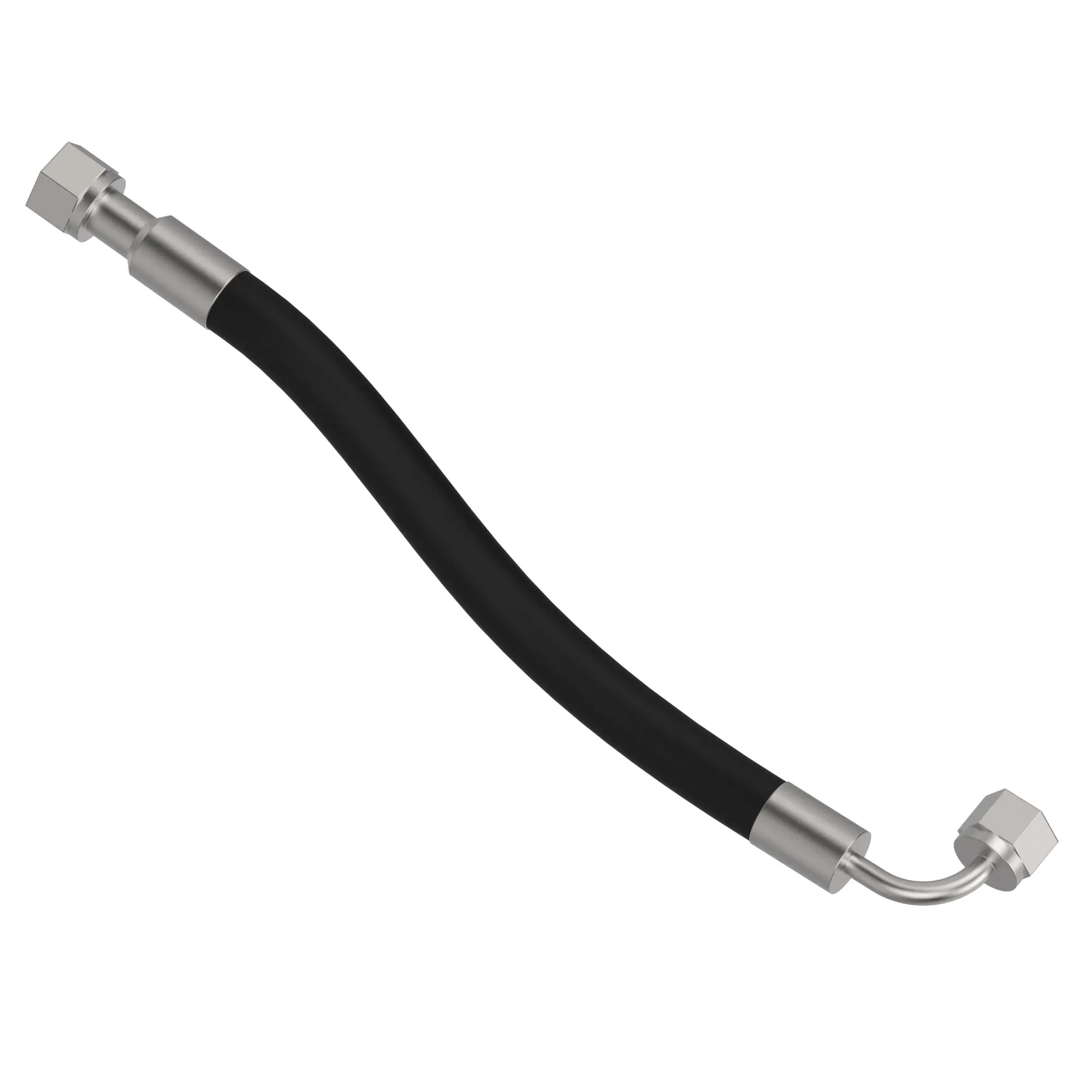 John Deere Reinforced with Metal Rubber Hydraulic Hose - F686680