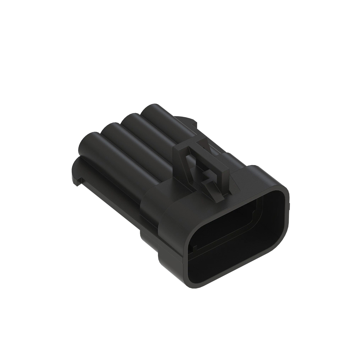 CONN DELPHI MP150 8W MS GRY PLSTC