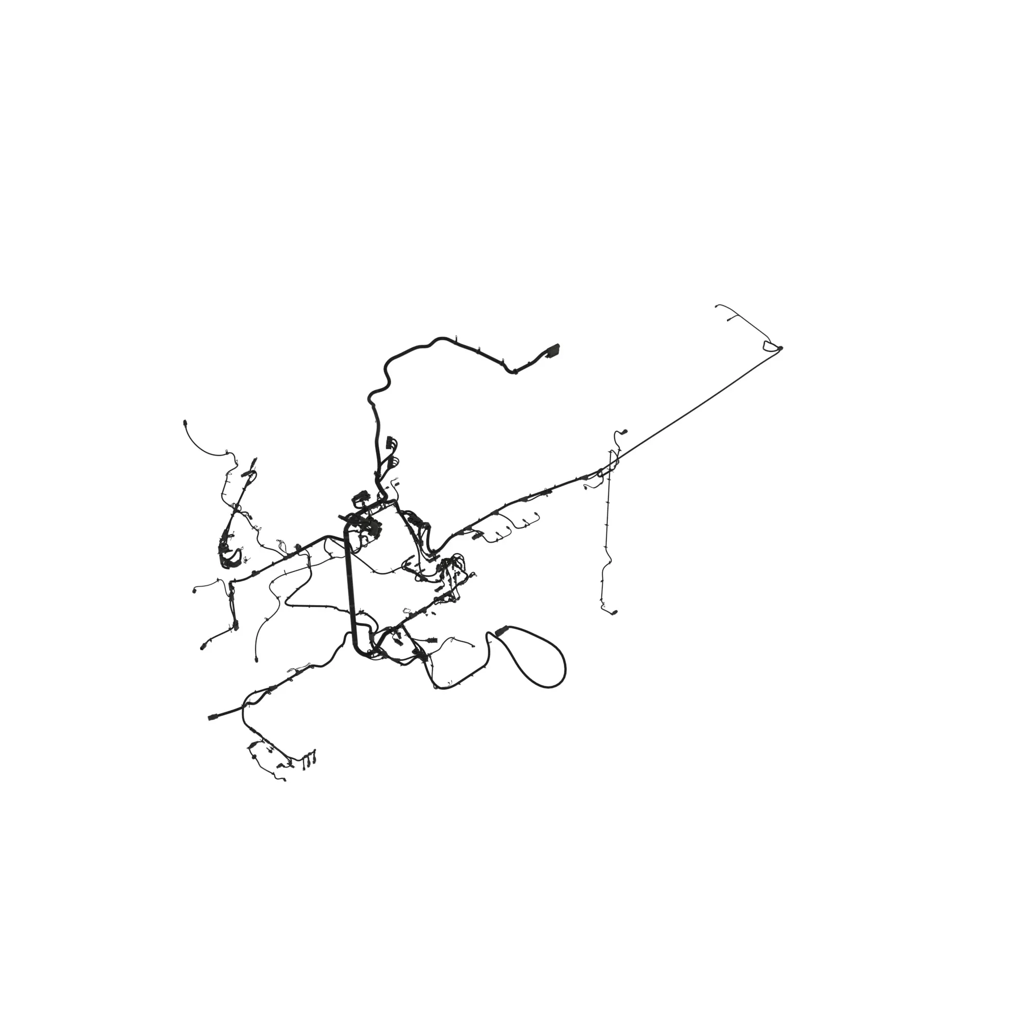 John Deere Main Front Wiring Harness - AXE57716