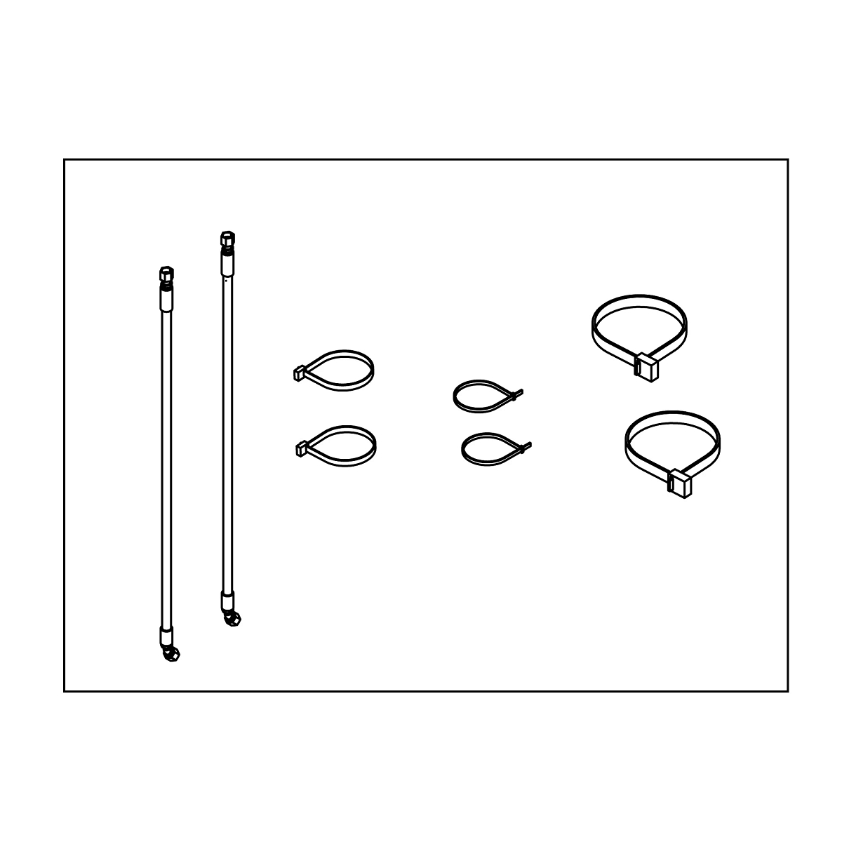 John Deere 3-Function Hoses and Parts - BXX10083
