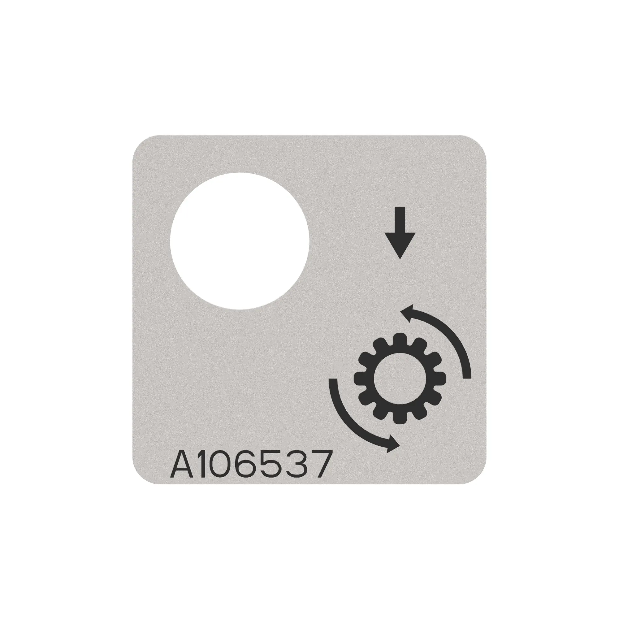 LABEL, CALIBRATION SWITCH