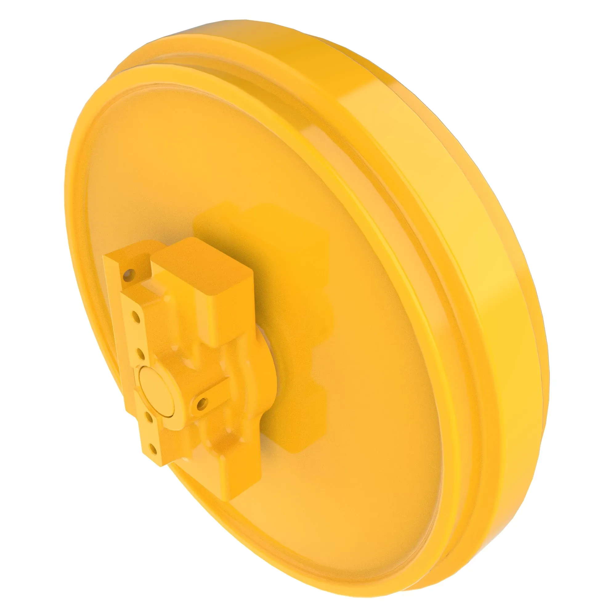 John Deere Front Track Chain Idler with Brackets - AT416915