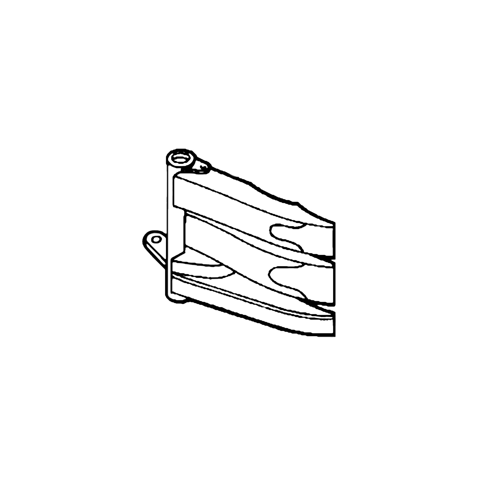 John Deere Scraper Guide, Right Side - LCA84341