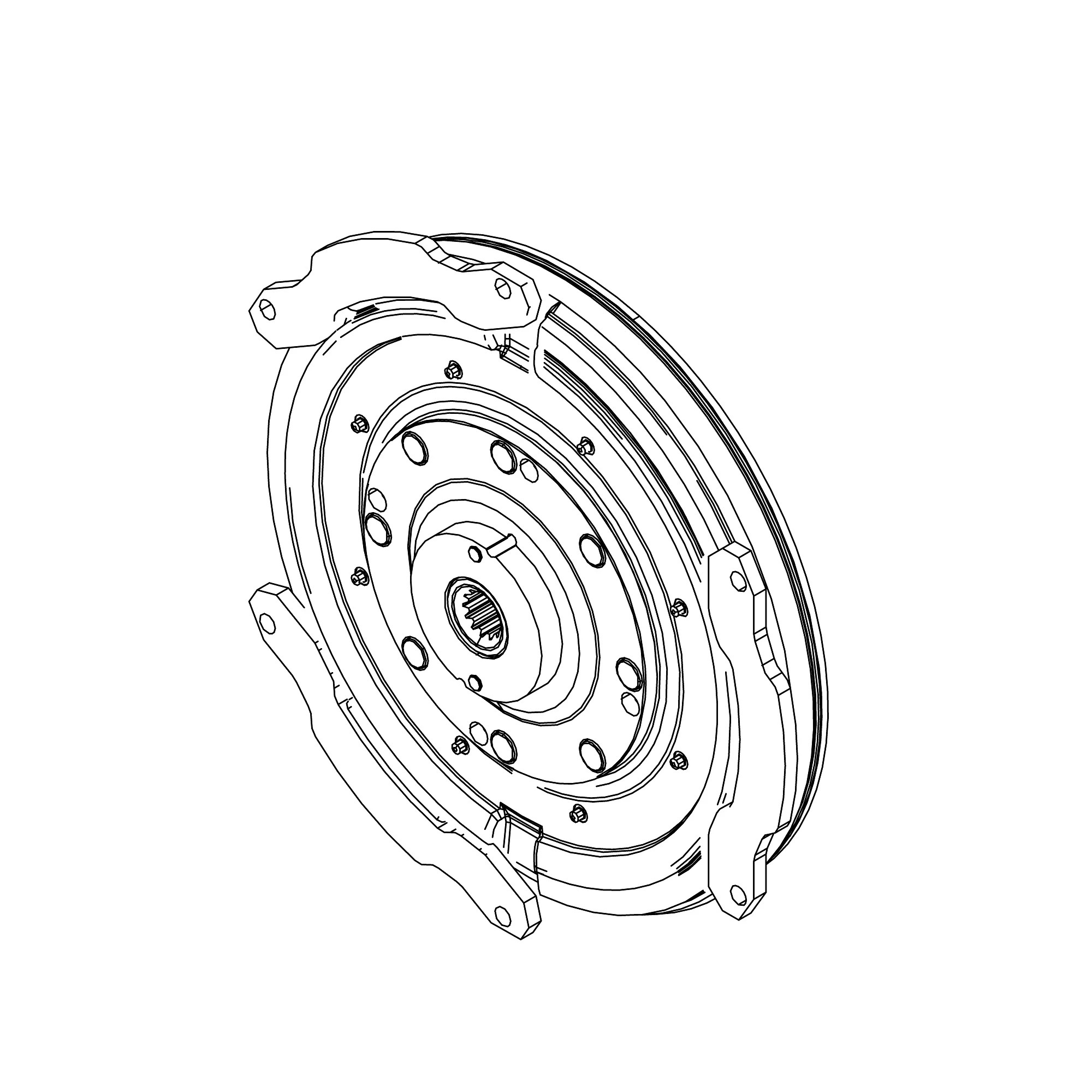 John Deere Torsional Damper - ER465589