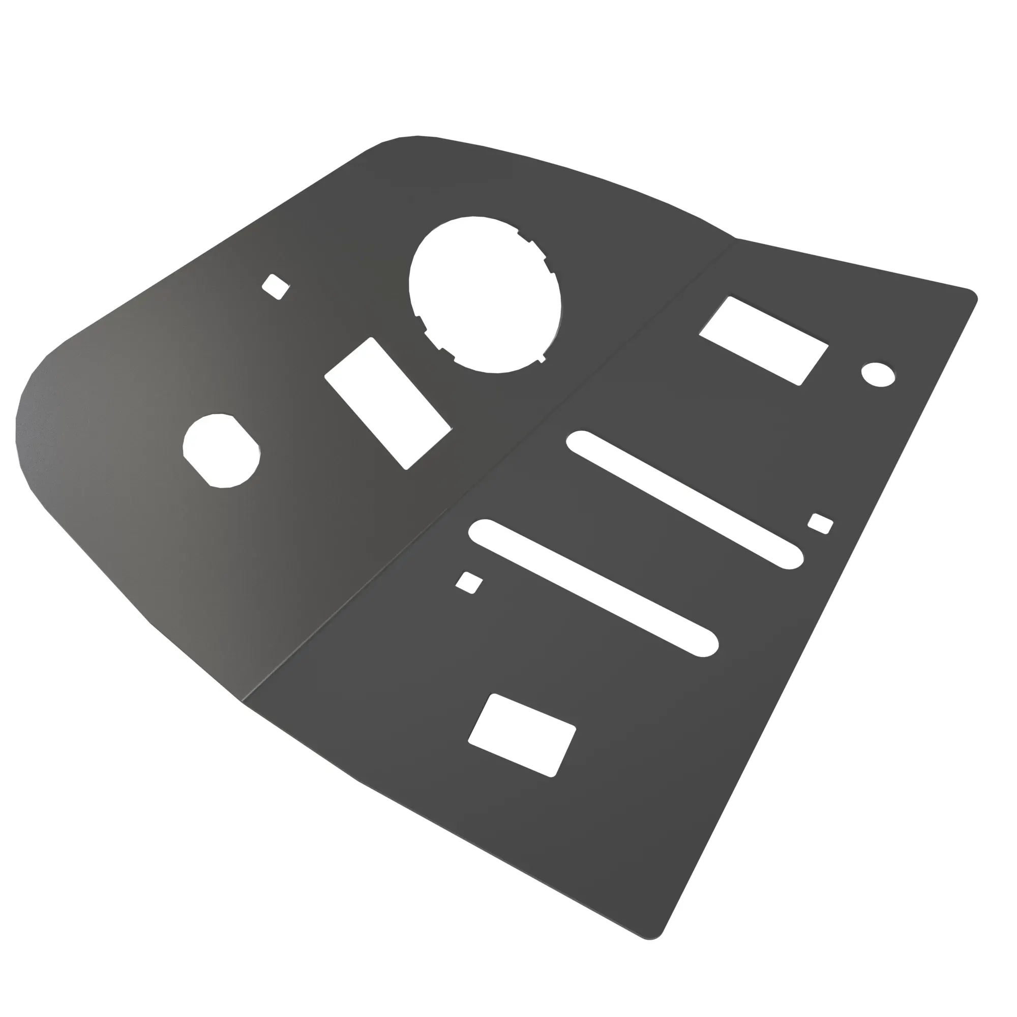 John Deere Console Plate, top - TCU22303
