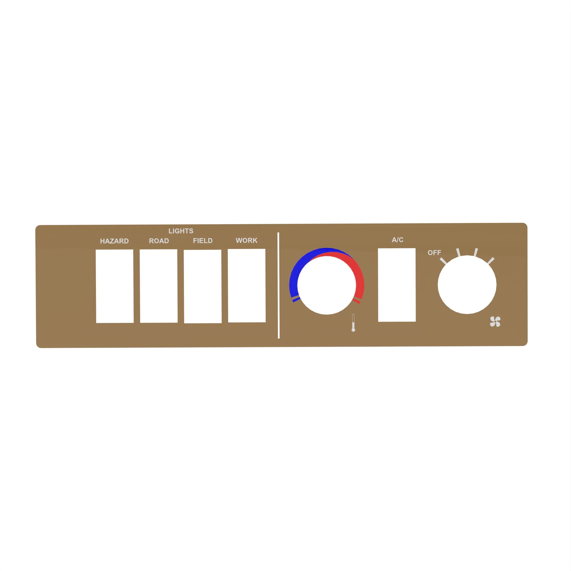 LABEL-LIGHTS W/WORK LIGHT