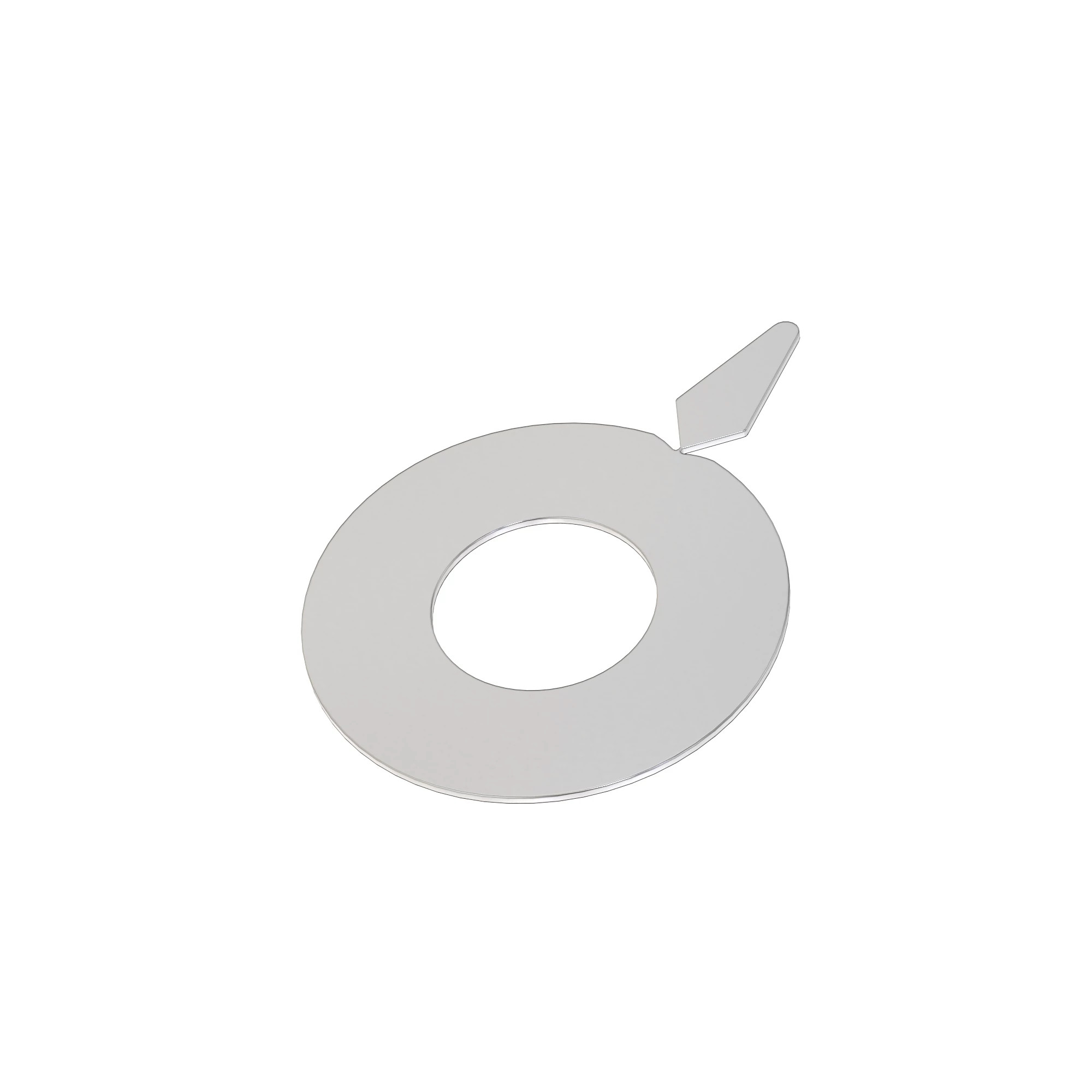 John Deere Metallic Circular Shim with Tab - T419343