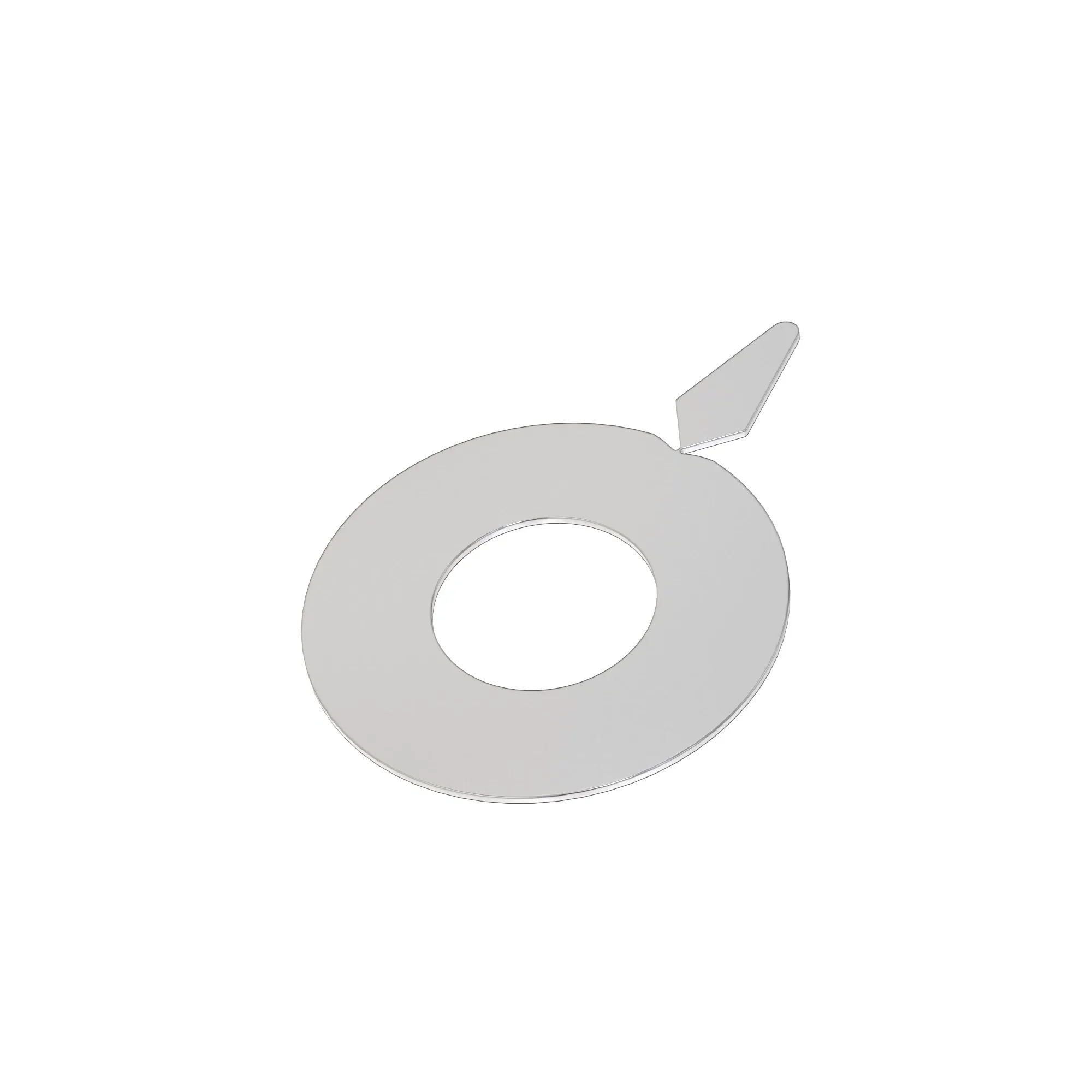 John Deere Metallic Circular Shim with Tab - T419343