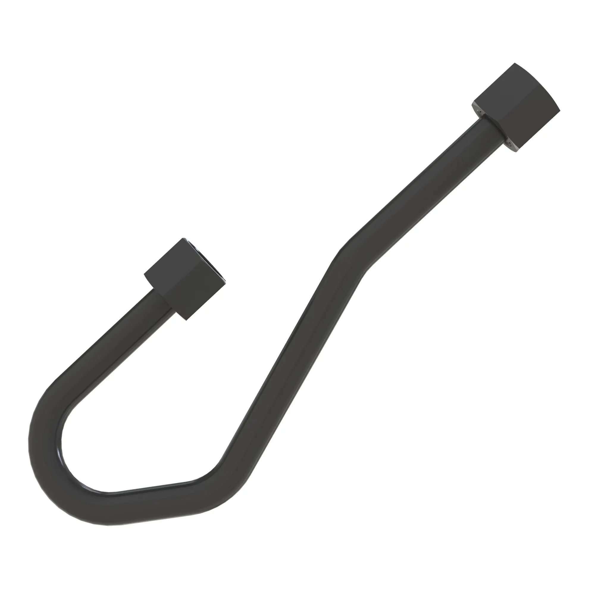 John Deere Cylinder Head End Hydraulic Tube - AT380529