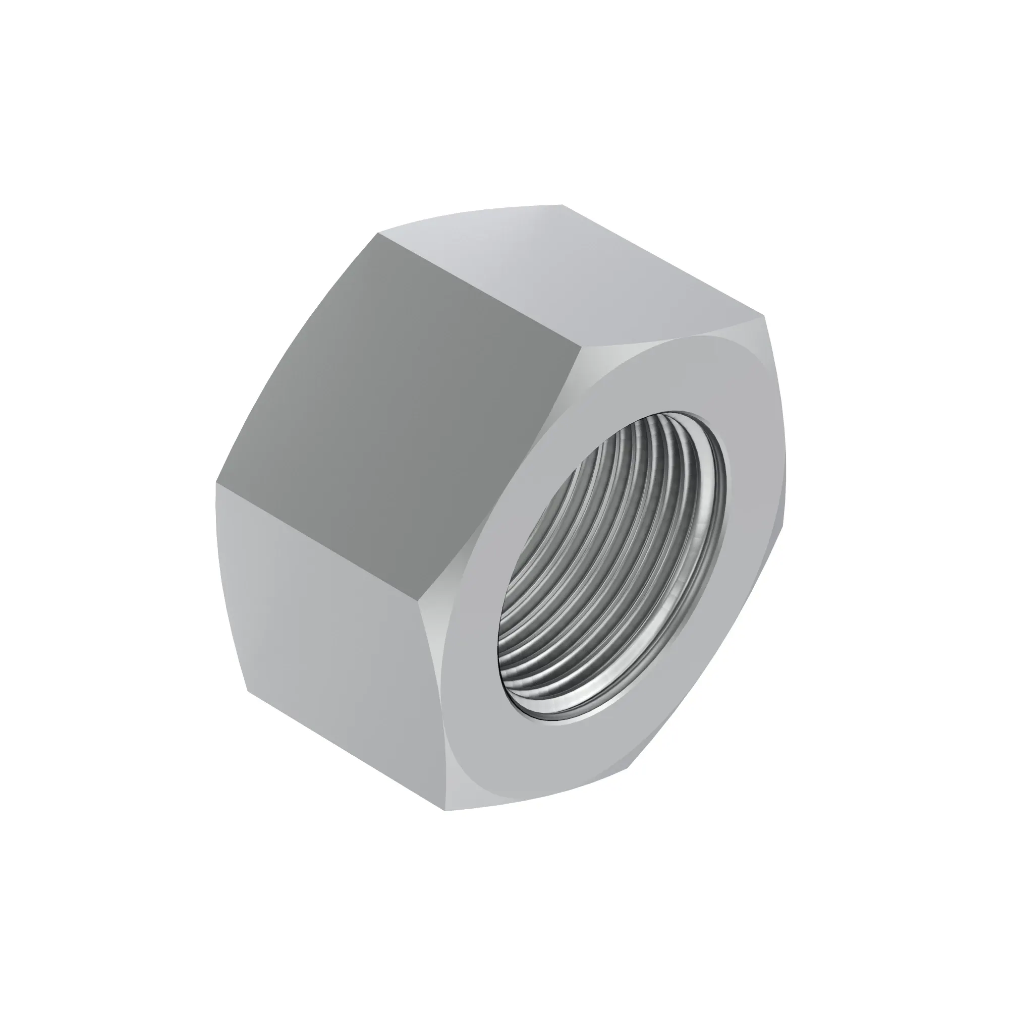 John Deere Hexagonal Nut, 9.525 mm (3/8") - T19087