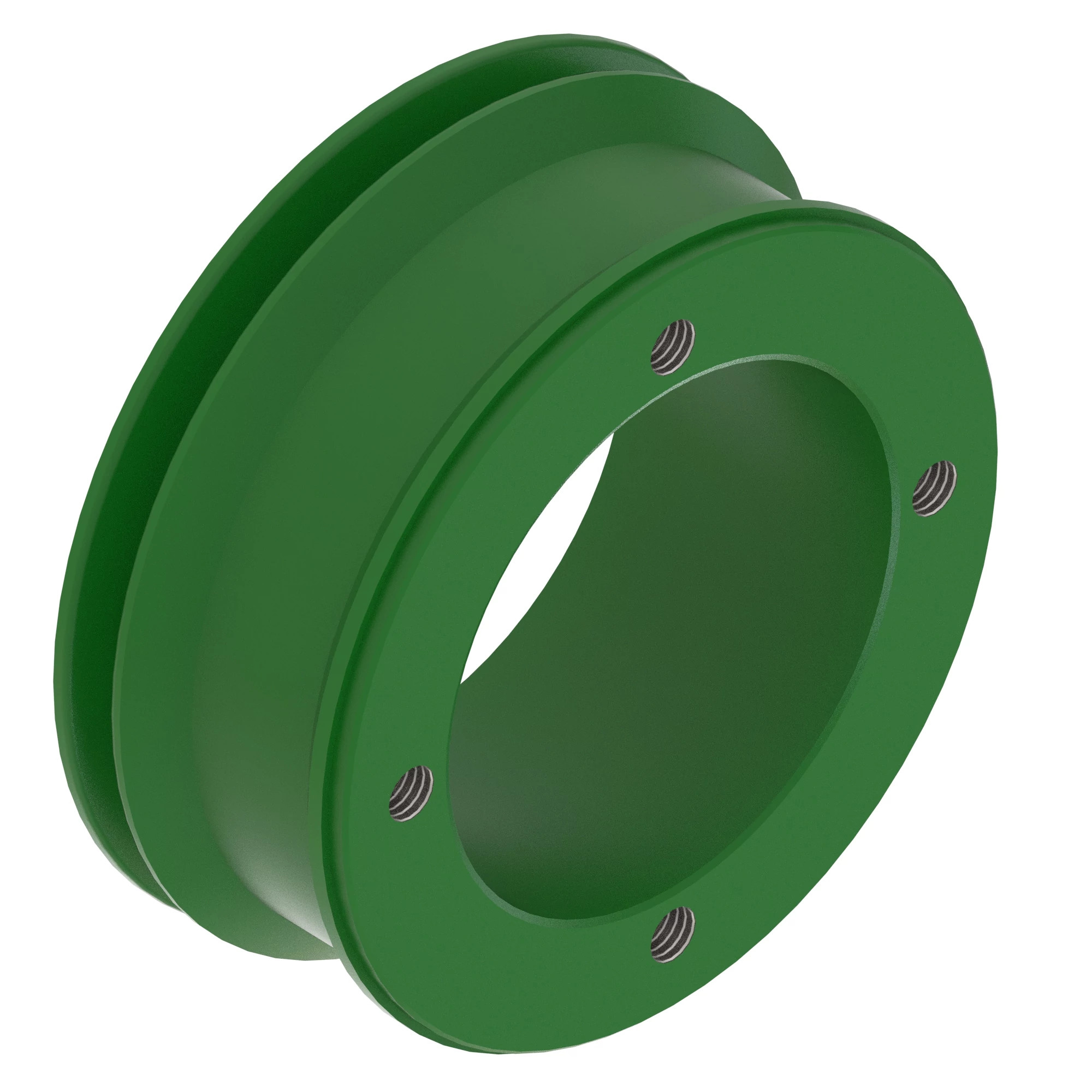 Engine vacuum fan drive pulley